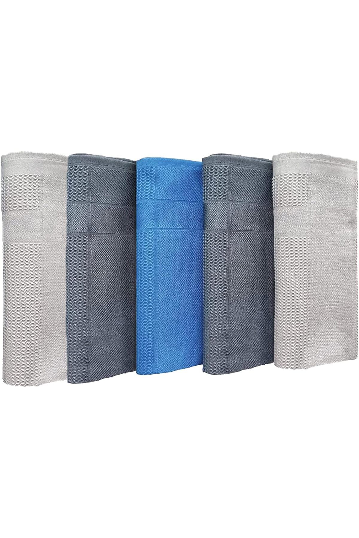 STOREMAX lbstorex - Mikrofiber Temizlik Bezi 5'li Paket, 60x40 cm Çok Amaçlı Sihirli Araba Cam Bezi, Toz B