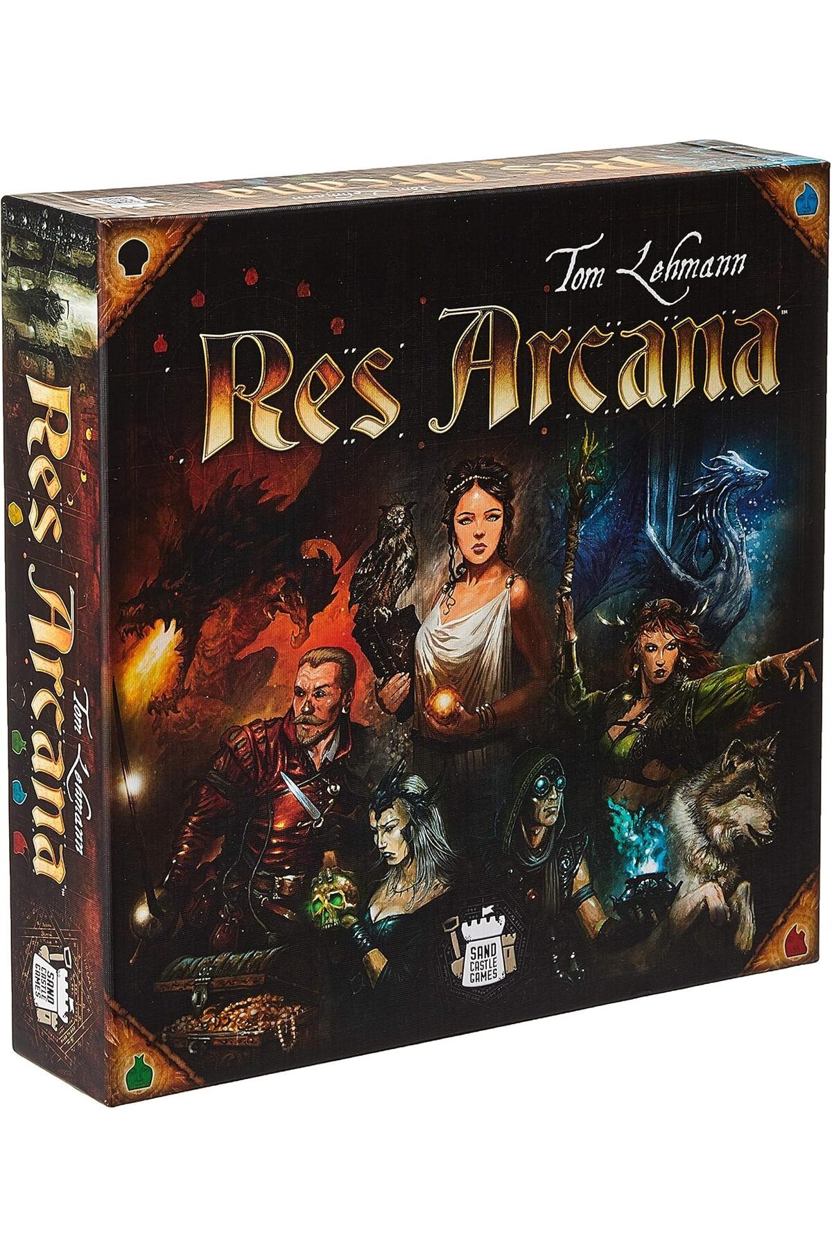 STOREMAX Erhnshp Castle Games Kum Kale Oyunları RA0101 Res Arcana, Karışık Renkler, Standart rnbuyshop 99