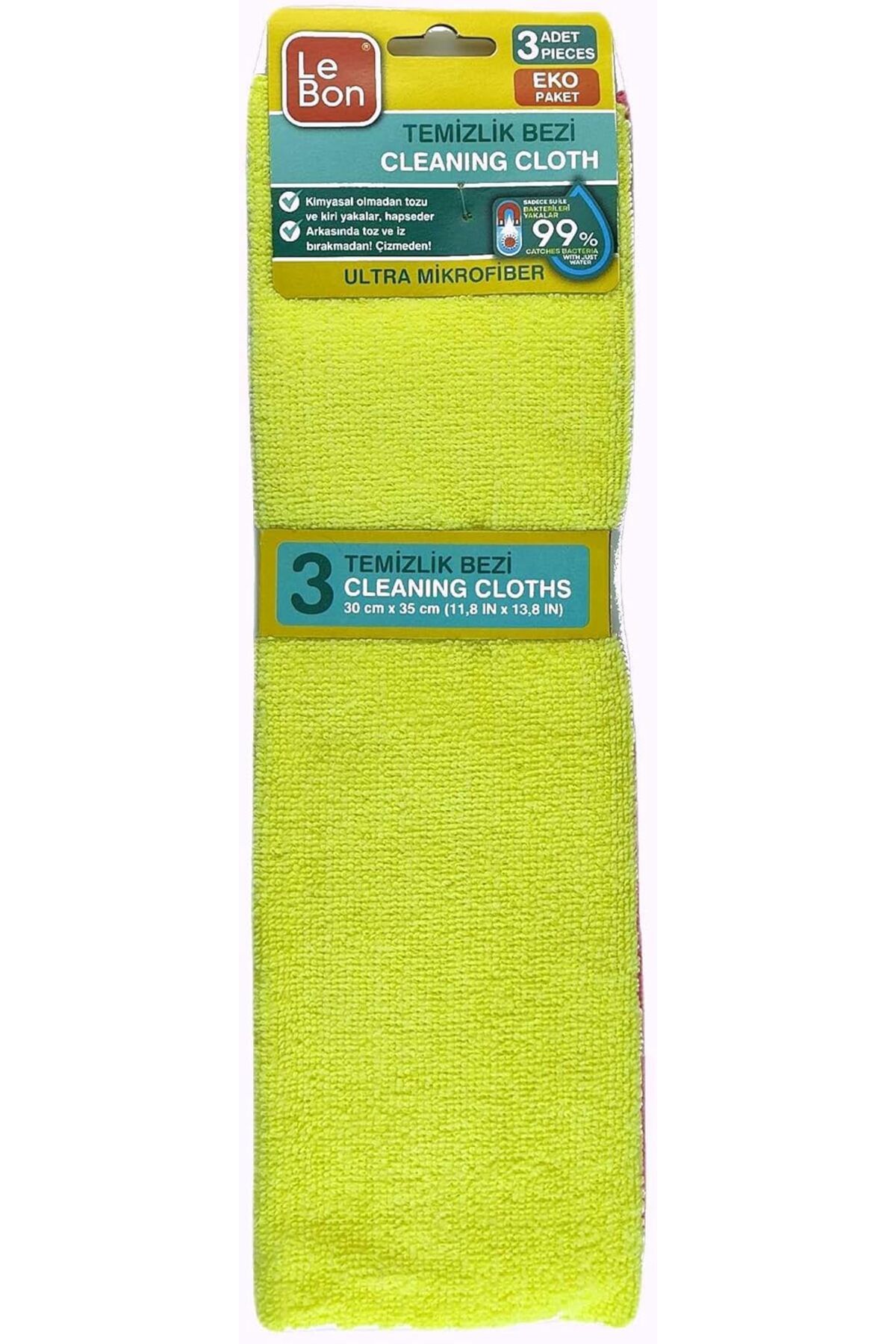 STOREMAX Erhnshp BEZİ ULTRA MİKROFİBER 3'lü/CLEANING CLOTH rnbuyshop 995340