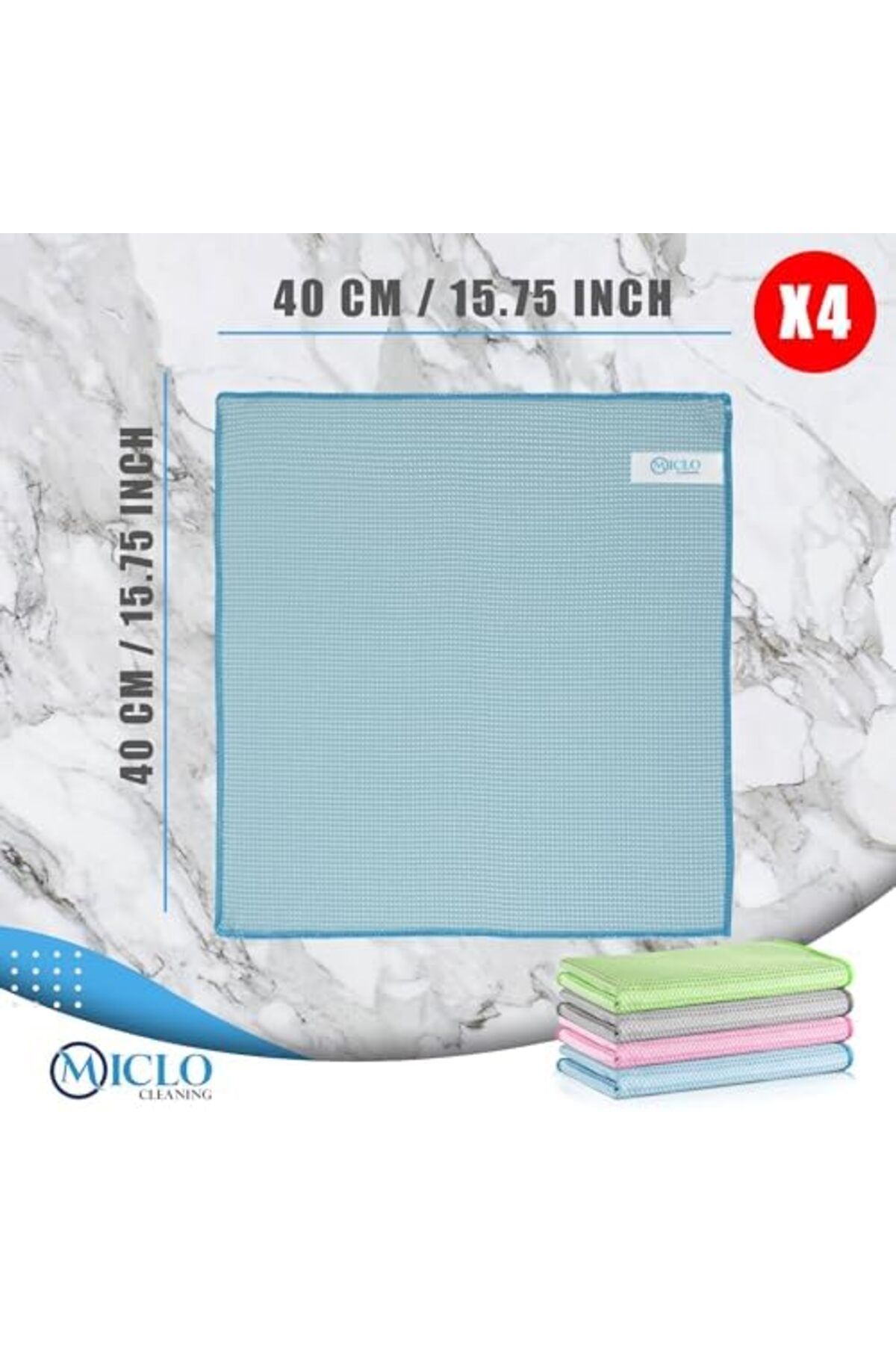 ChicAura-Chicshop Cleaning - Microfiber Super Magic Kitchen Cloth, No Trace Drying Cloth 3