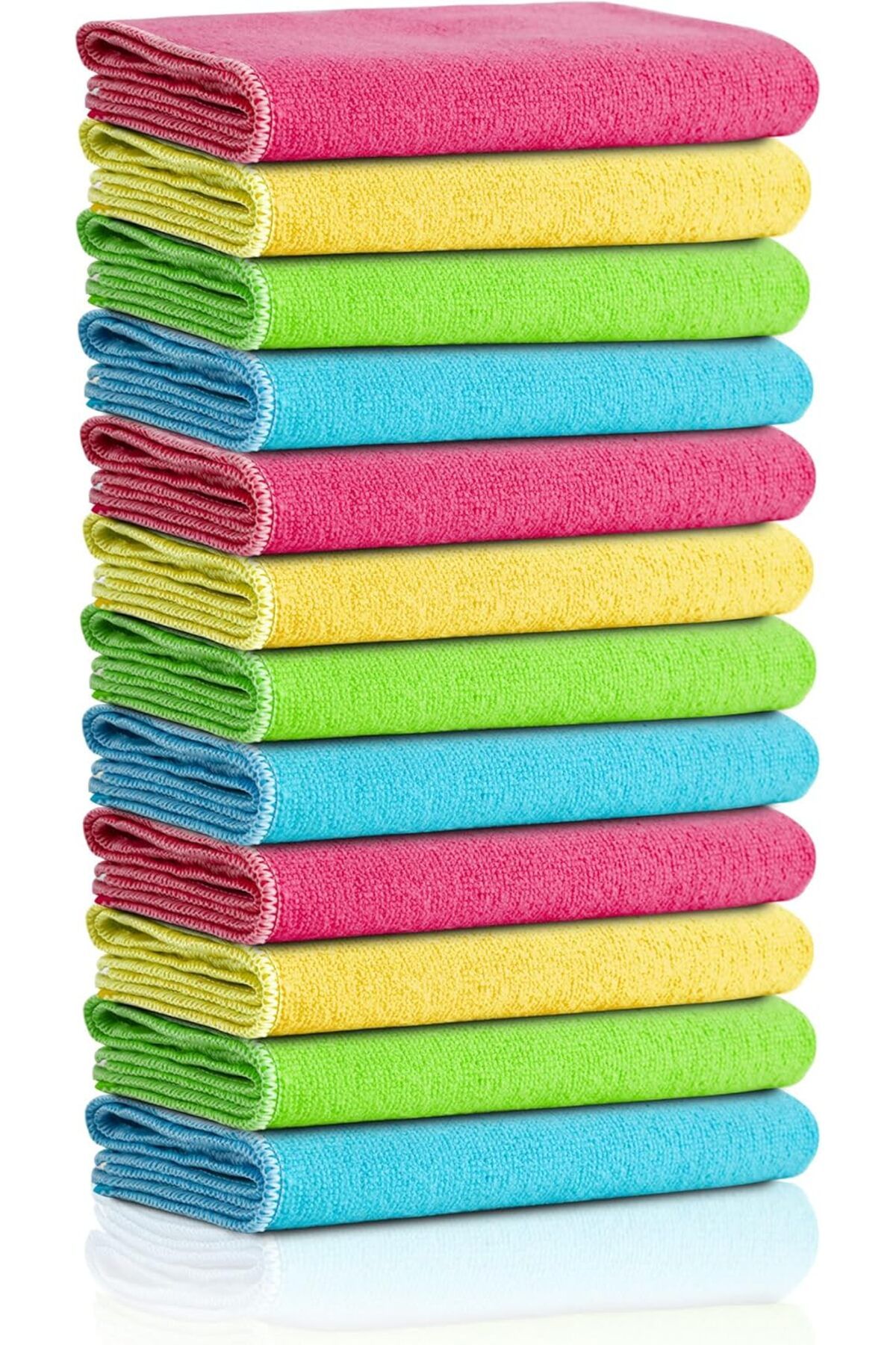 STOREMAX nffashopm CLEANING | Mikrofiber Temizlik Bezi | Klasik Serii | 250 GSM | Banyo, Mutfak Bezi | Bulaş