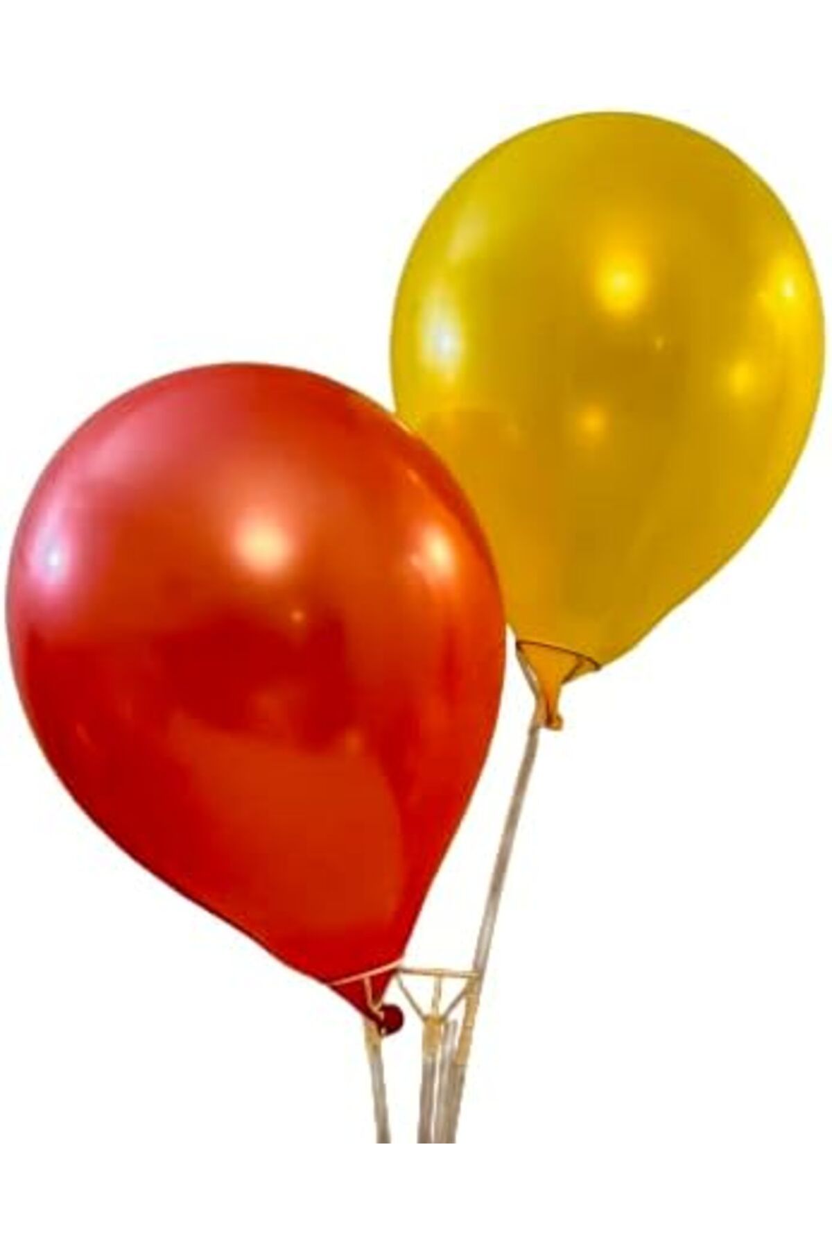 salesalbutik Good Stuff - 2 renkli 20'li balon (Sarı-Kırmızı)
