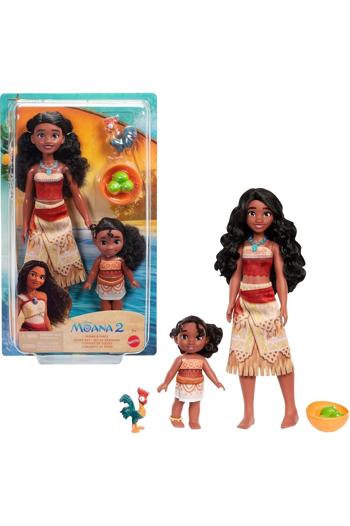 STOREMAX Erhnshp Moana 2 Moana & Simea 2’li Paket, 3Y+, JBT41 rnbuyshop 995340