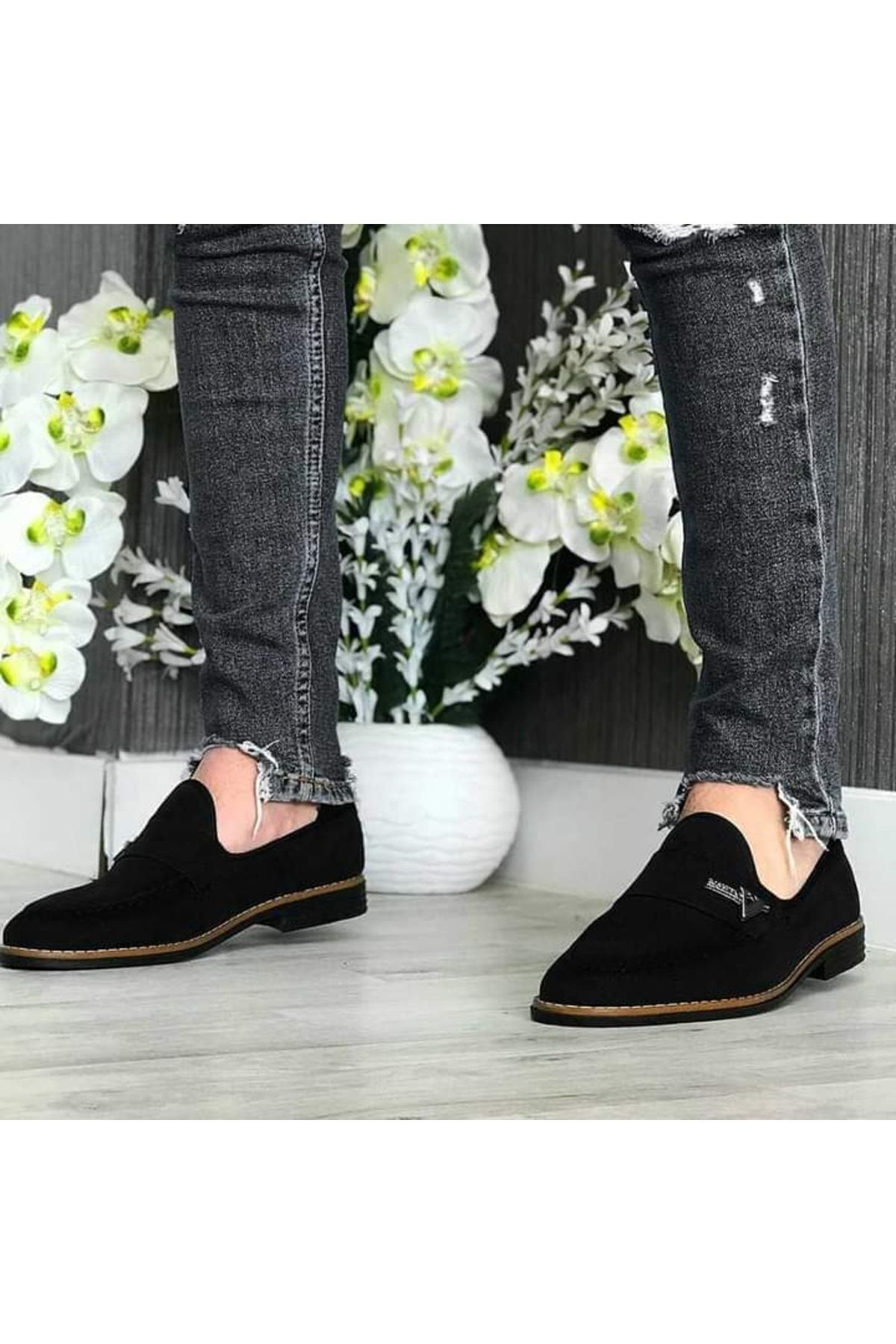 AYHİRASHOES-Pantofi de vară balerină pentru bărbați Corcik V Cataramă 3