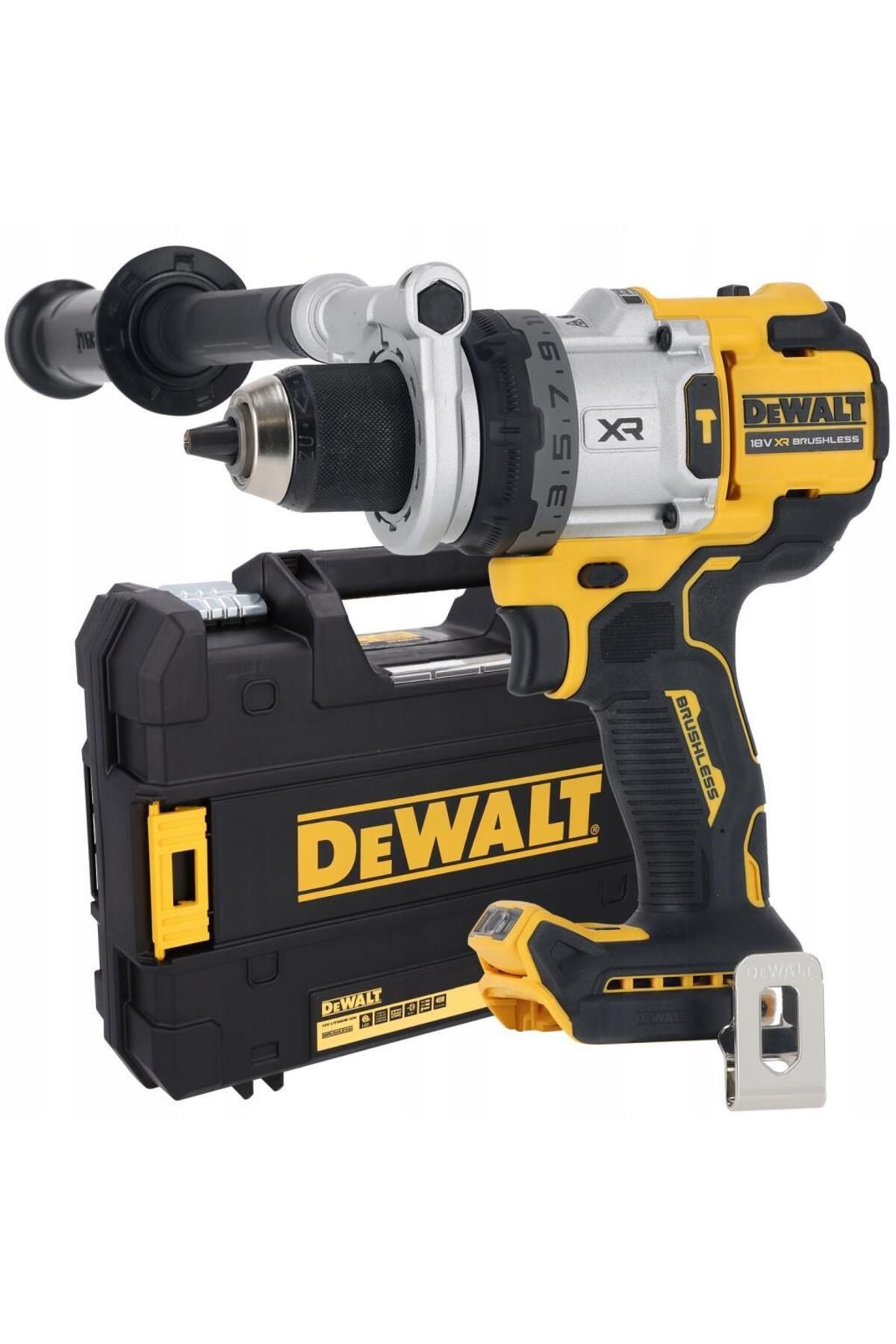 Dewalt Akülü Kömürsüz Darbeli Matkap 169Nm (Akü Hariç) DCD1007NT-XJ