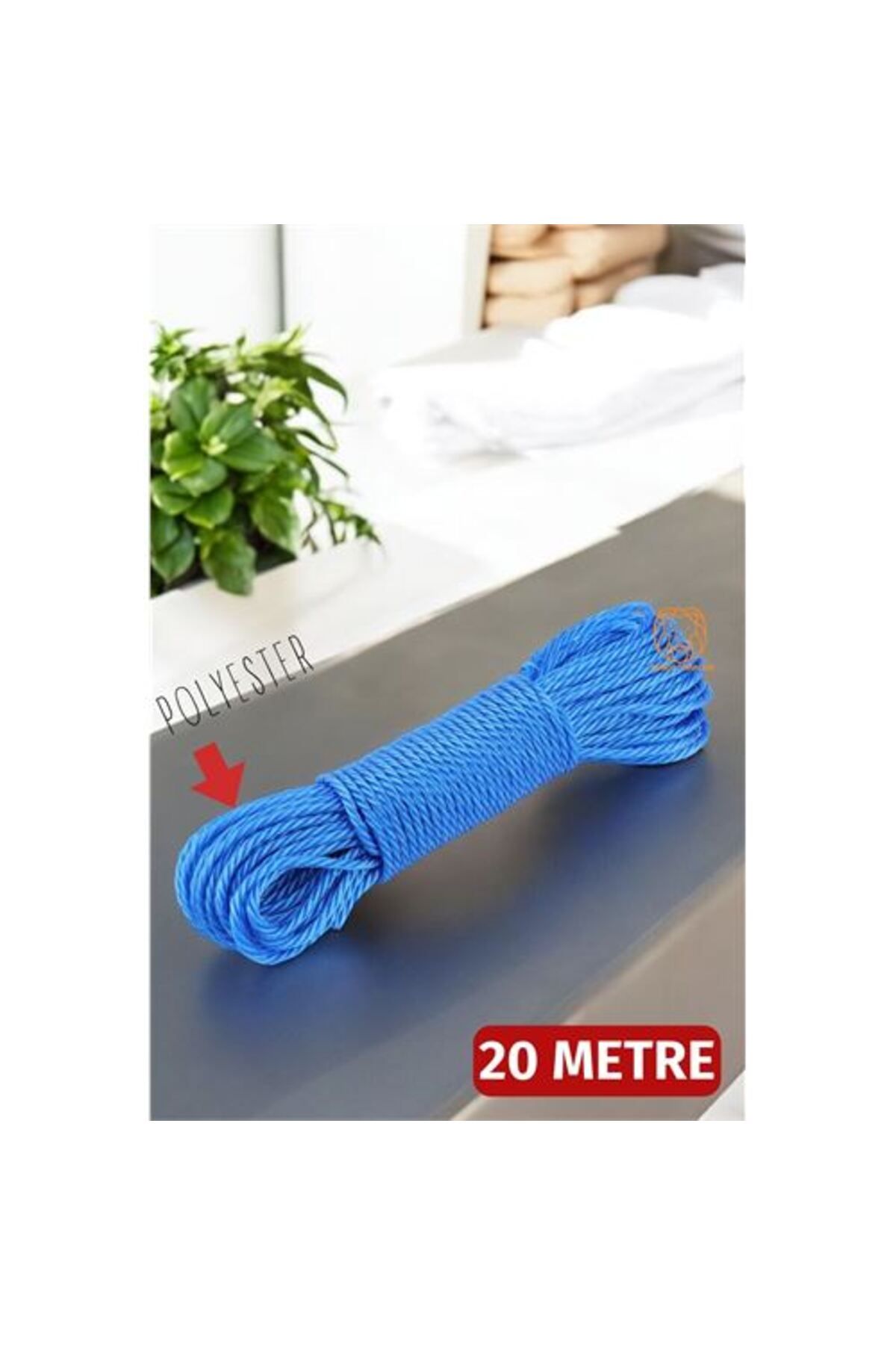 Yıldızan 20 Metre Çamaşır İpi Polyester