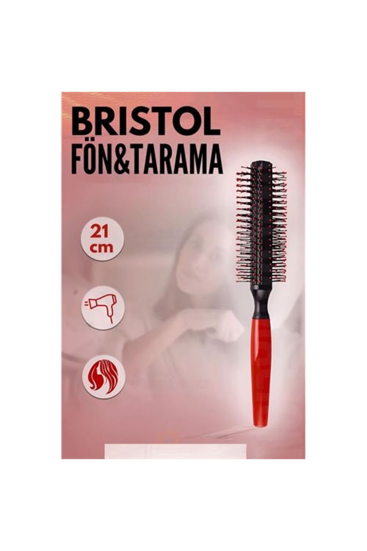 BirdoluSepet Engithalat Fön Fırçası Fön Ve Tarama Fırçası Bristol