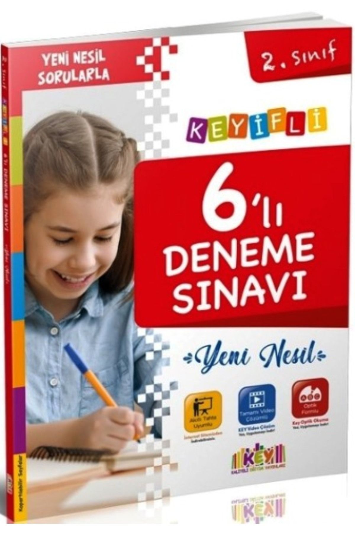 Key Publishing 2. Sınıf Keyifli Yeni Nesil 6`lı Deneme