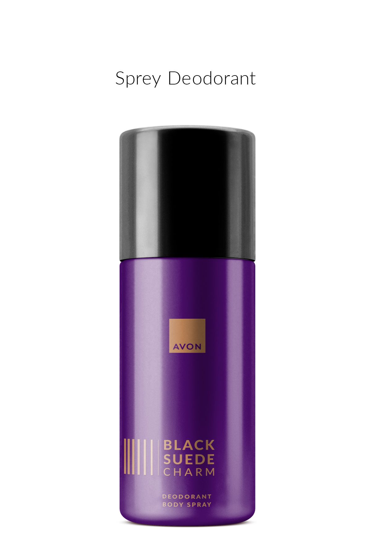 اسپری بدن ضد تعریق Black Suede Charm 150ml Avon