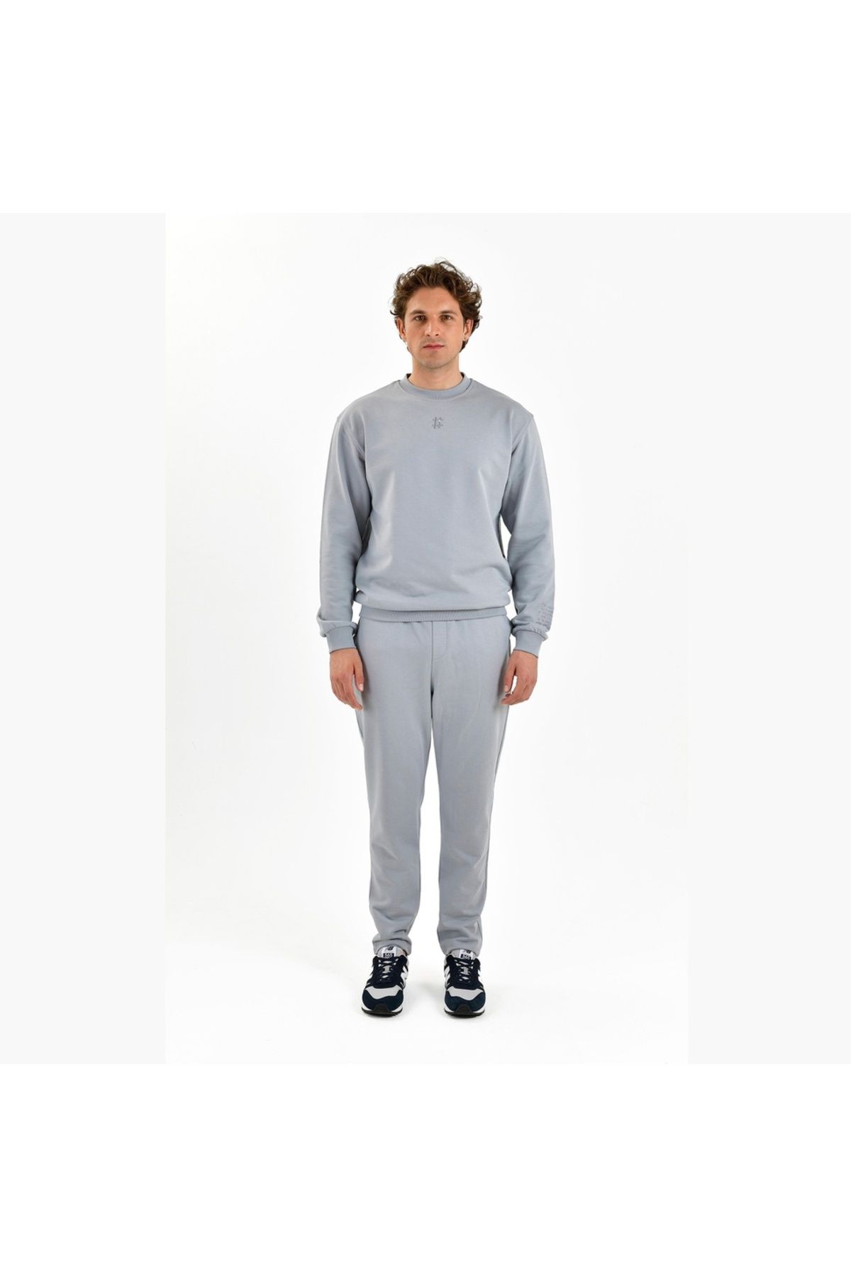 Brocode Rafined Workday Erkek Gri Sweatshirt (BCS2448-03)