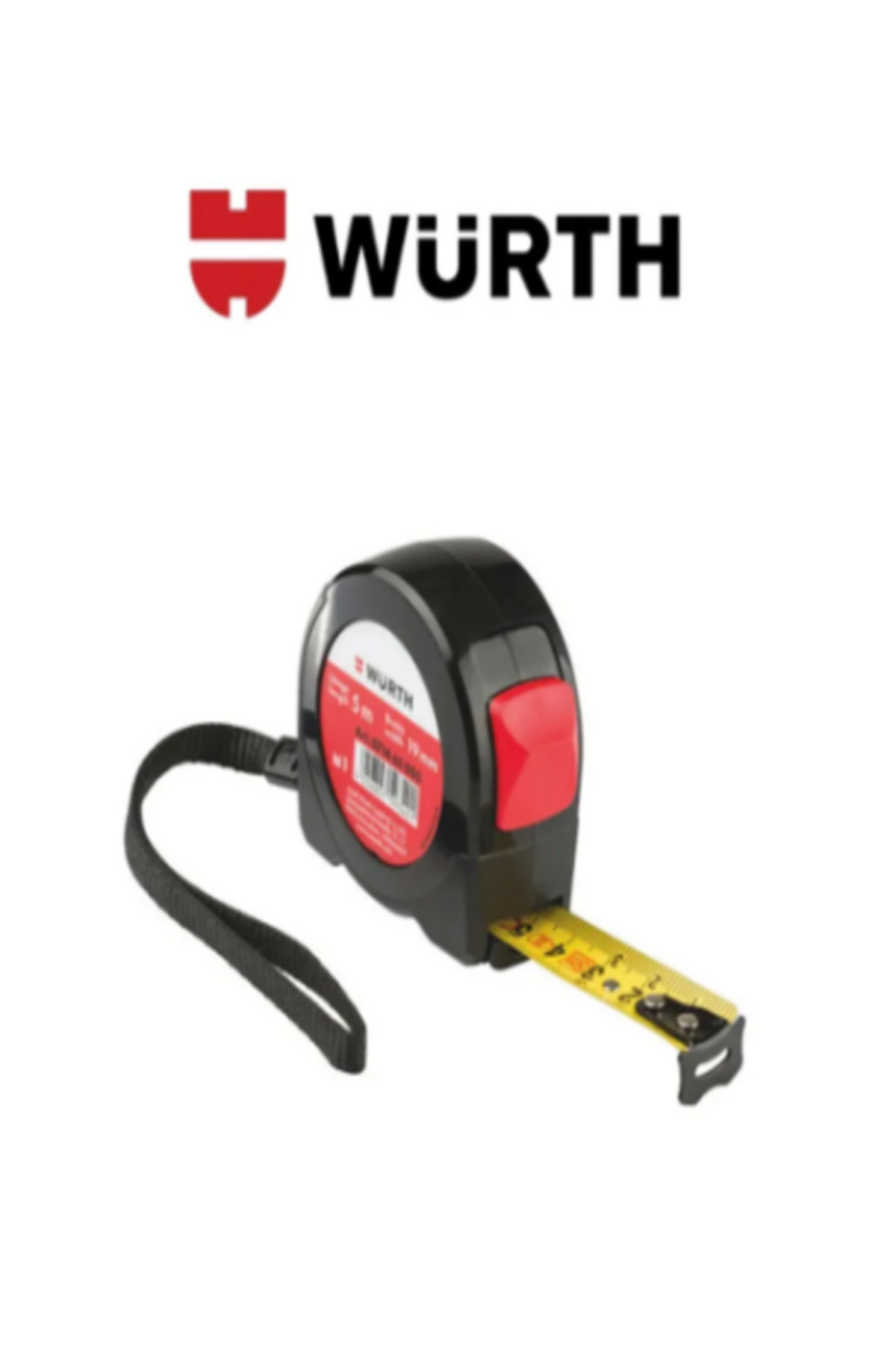 Würth 5 Metre Şerit Metre 5x19 Mm