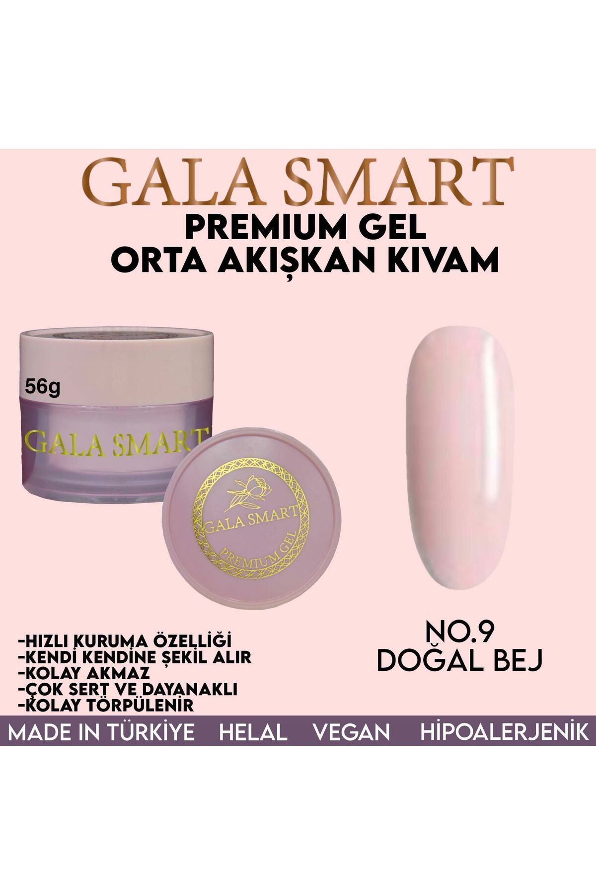 gala smart Premium Orta Akışkan Kıvam Jel 56gr No.09