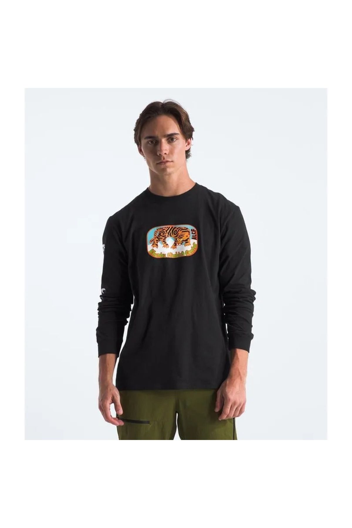 THE NORTH FACE-The North Face Climb Men's Black Long Sleeve T-Shirt 1