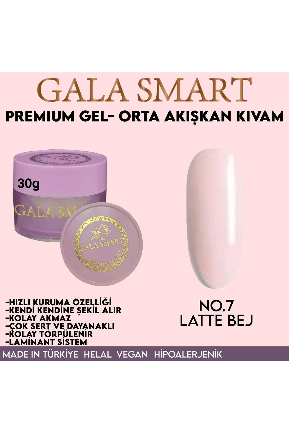 gala smart Premium Orta Akışkan Kıvam Jel 30gr No.07