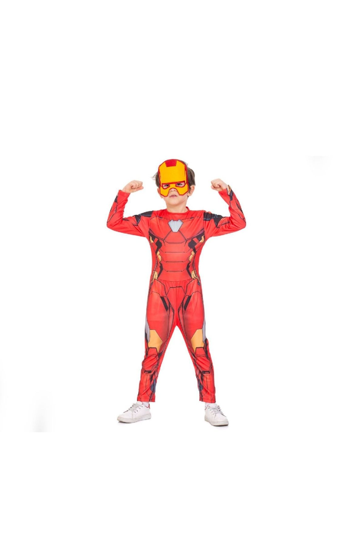İron Man çocuk kostümü ve maskesi