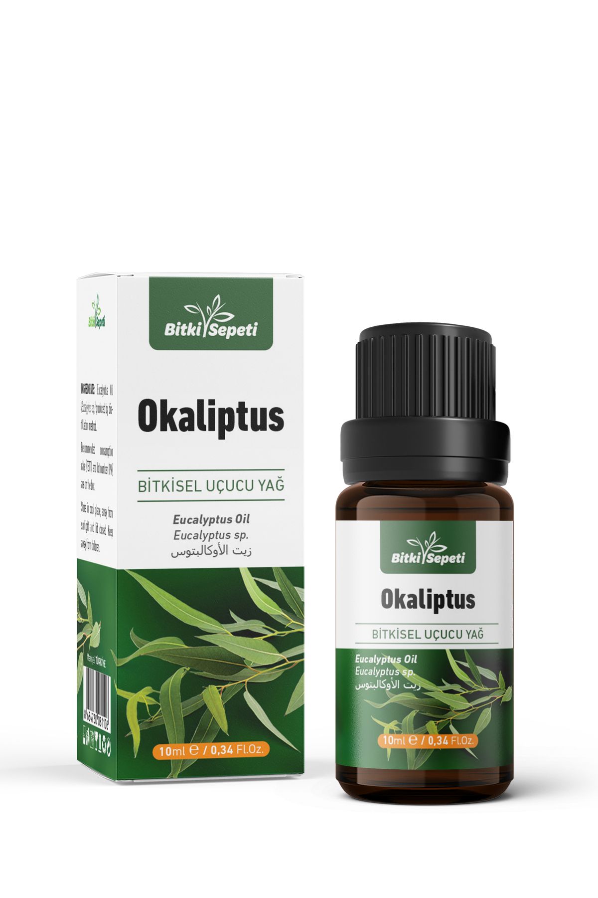 Bitki Sepeti Okaliptus Yağı, Okalistuğ Yağı, Sıtma Ağacı Yağı, Eucalyptus Oil, Eucalyptus globulus, 10 ml