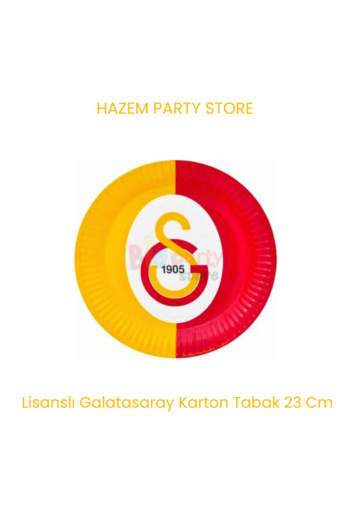 Big Party Lisanslı Takım Karton Tabak 23 Cm