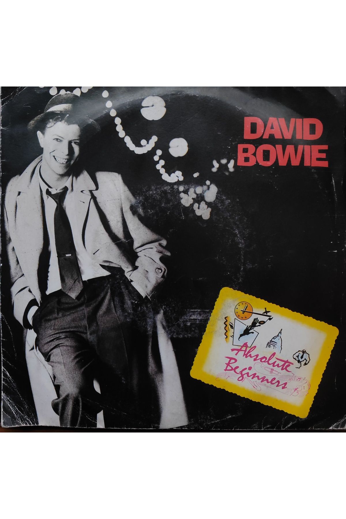 mazi plak David Bowie /Absolute Beginners Orijinal Dönem Baskı 45'lik Plak