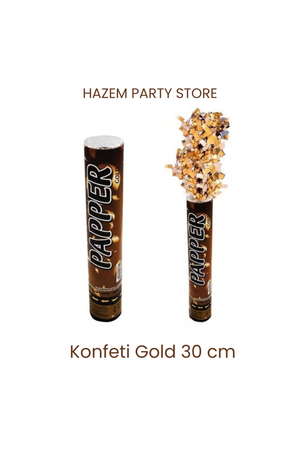 Big Party Konfeti Gold 30 cm