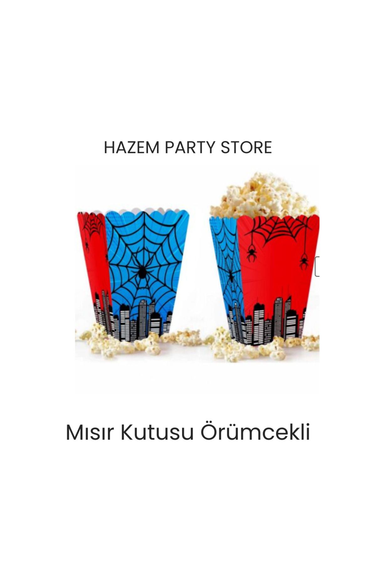 Big Party Mısır Kutusu Örümcek Adamlı