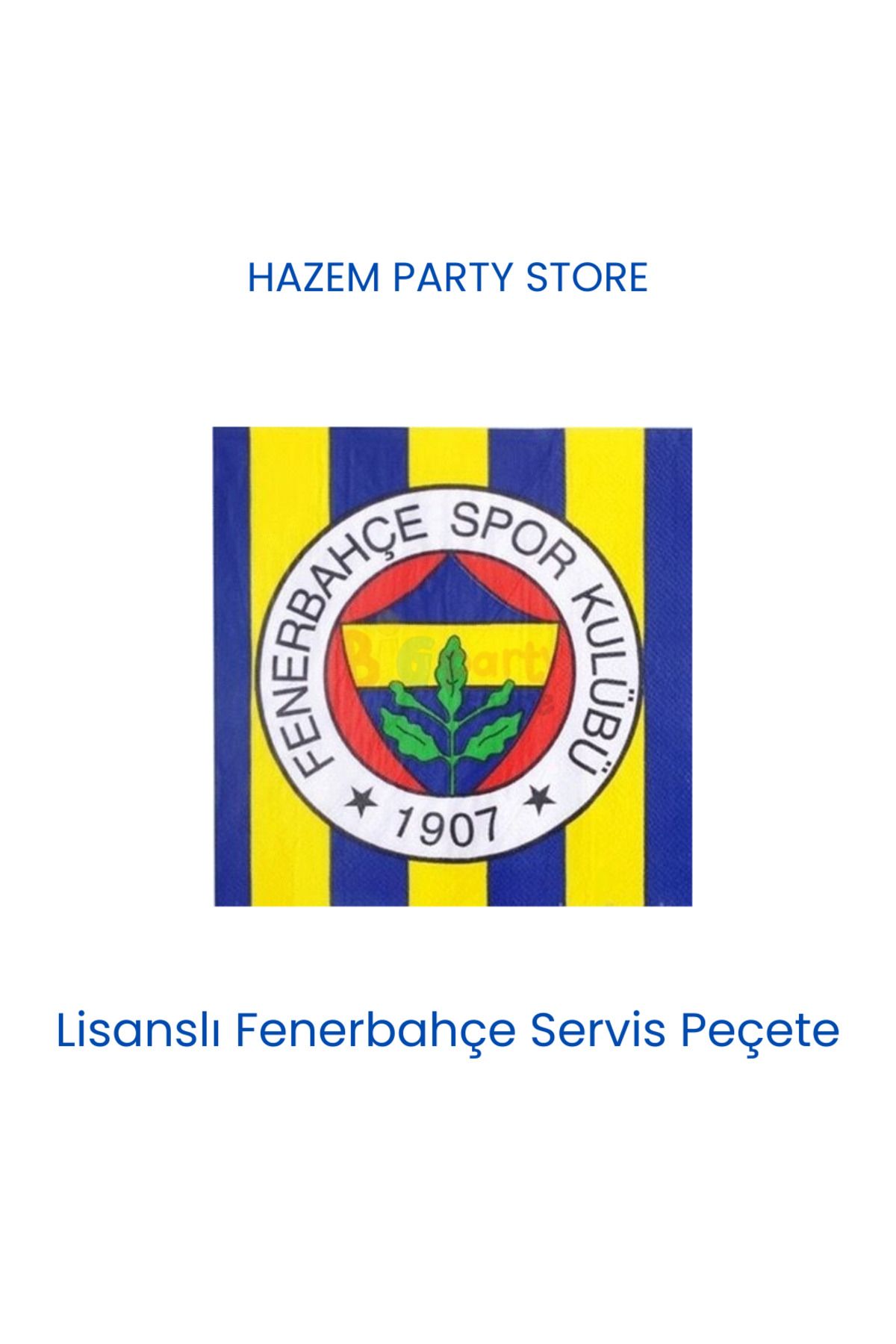 Big Party Lisanslı Takım  FB Servis Peçete