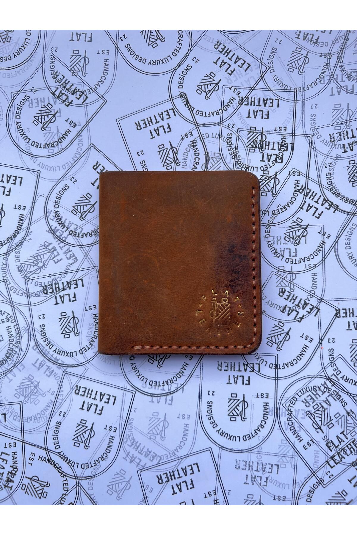 FLAT LEATHER CÜZDAN