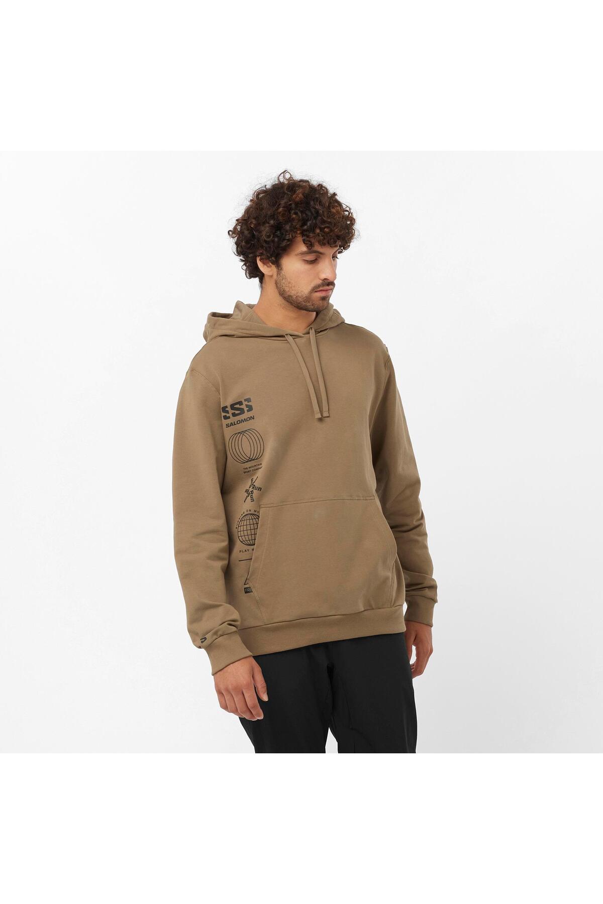 سالومون سویشرت مردانه طرح‌دار SHITAKE LC2247400