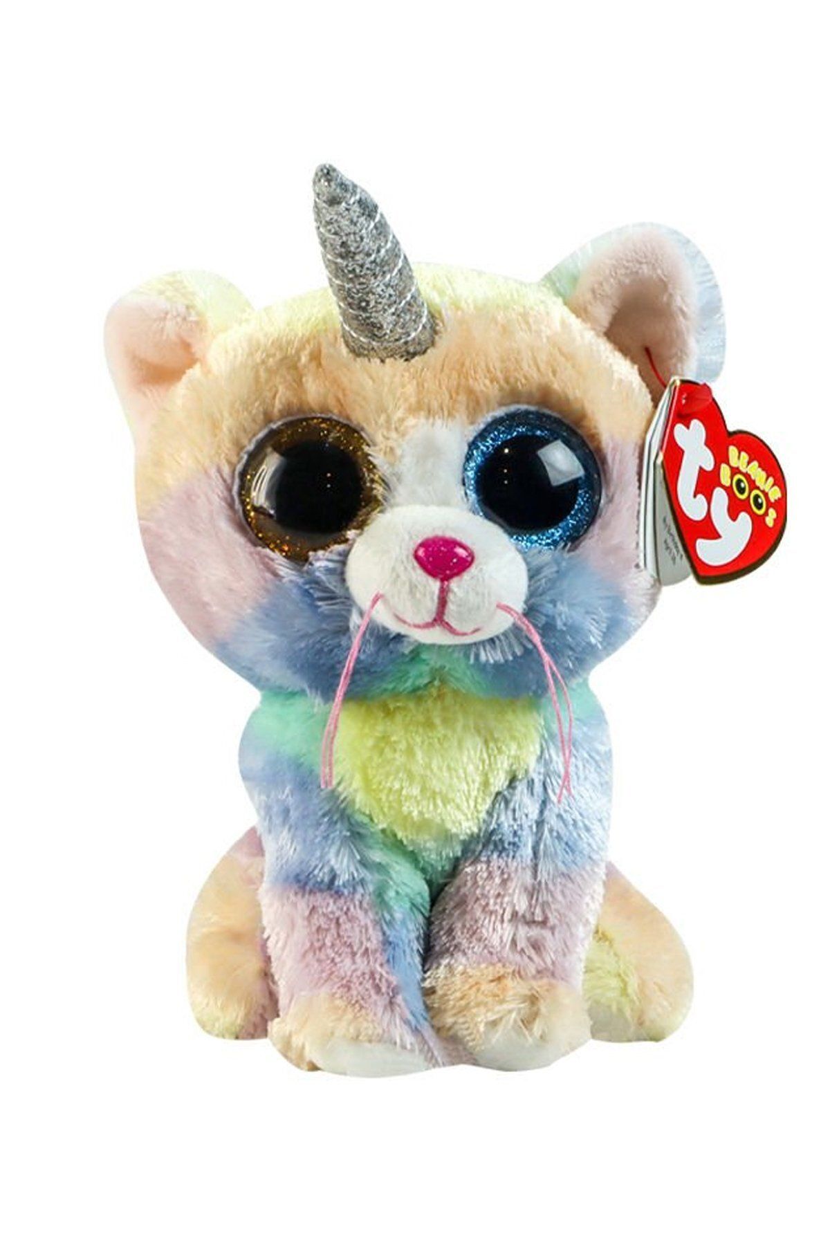 PopŞeker TY Peluş Unicorn Kedi Heather 15 cm - Büyülü Dostunuz!