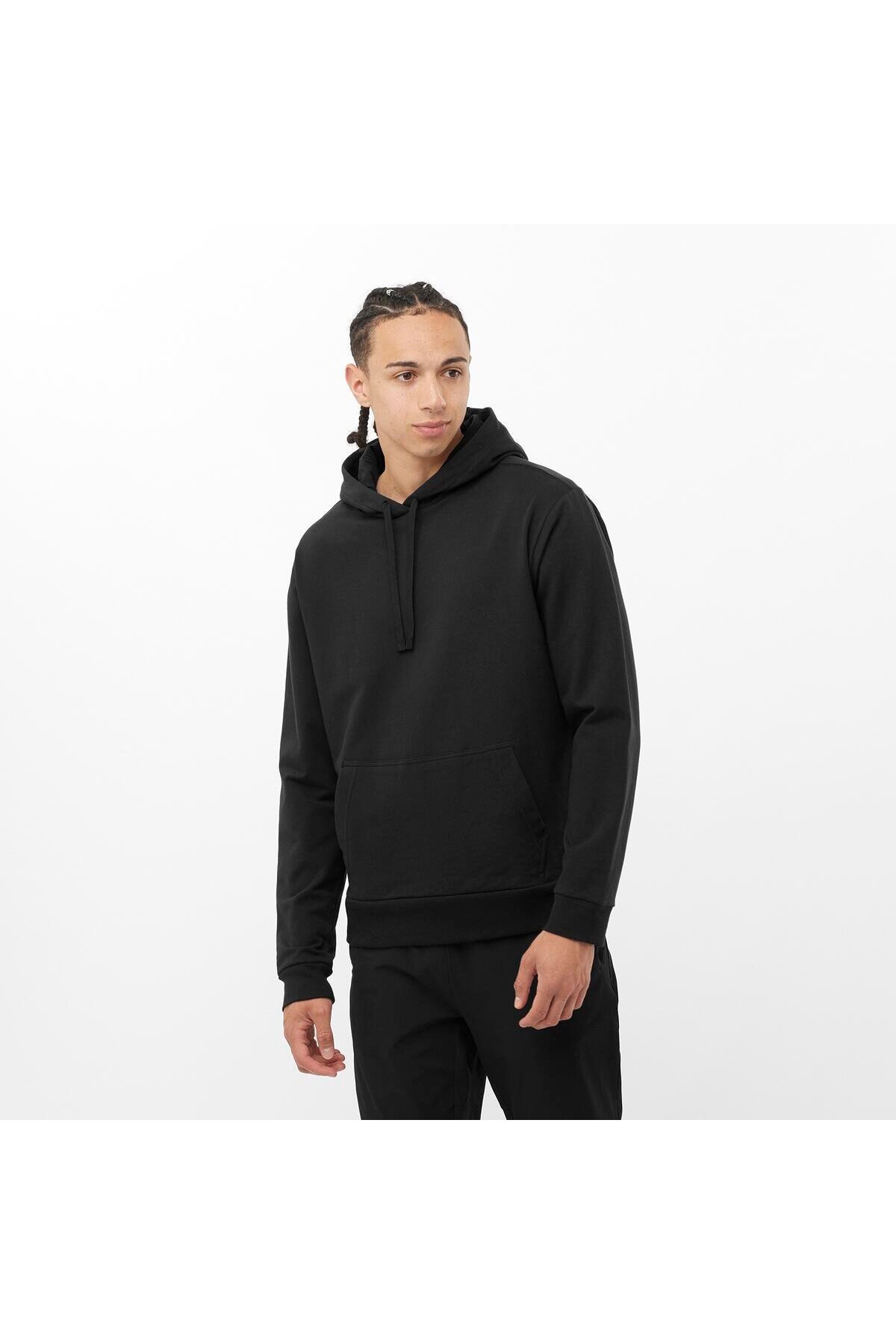Salomon DYNAMIC LOGO Erkek Sweatshirt Black LC2231100 - Fiyatı