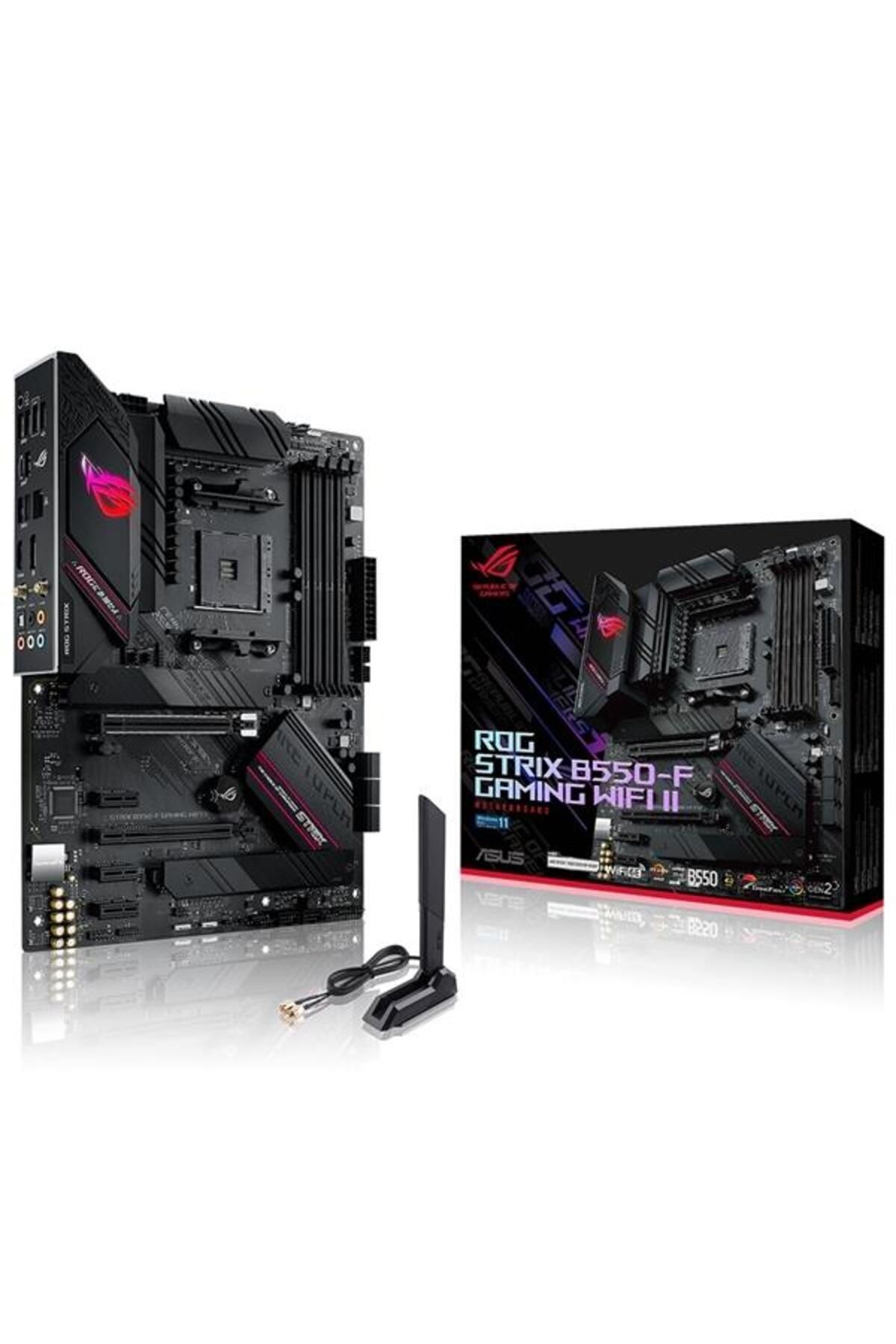Rog Strıx B550-f Gamıng Wıfı Iı Am4 Ddr4 Ses Glan Dp/hdmı Sata3 Usb3.2 Atx - 3