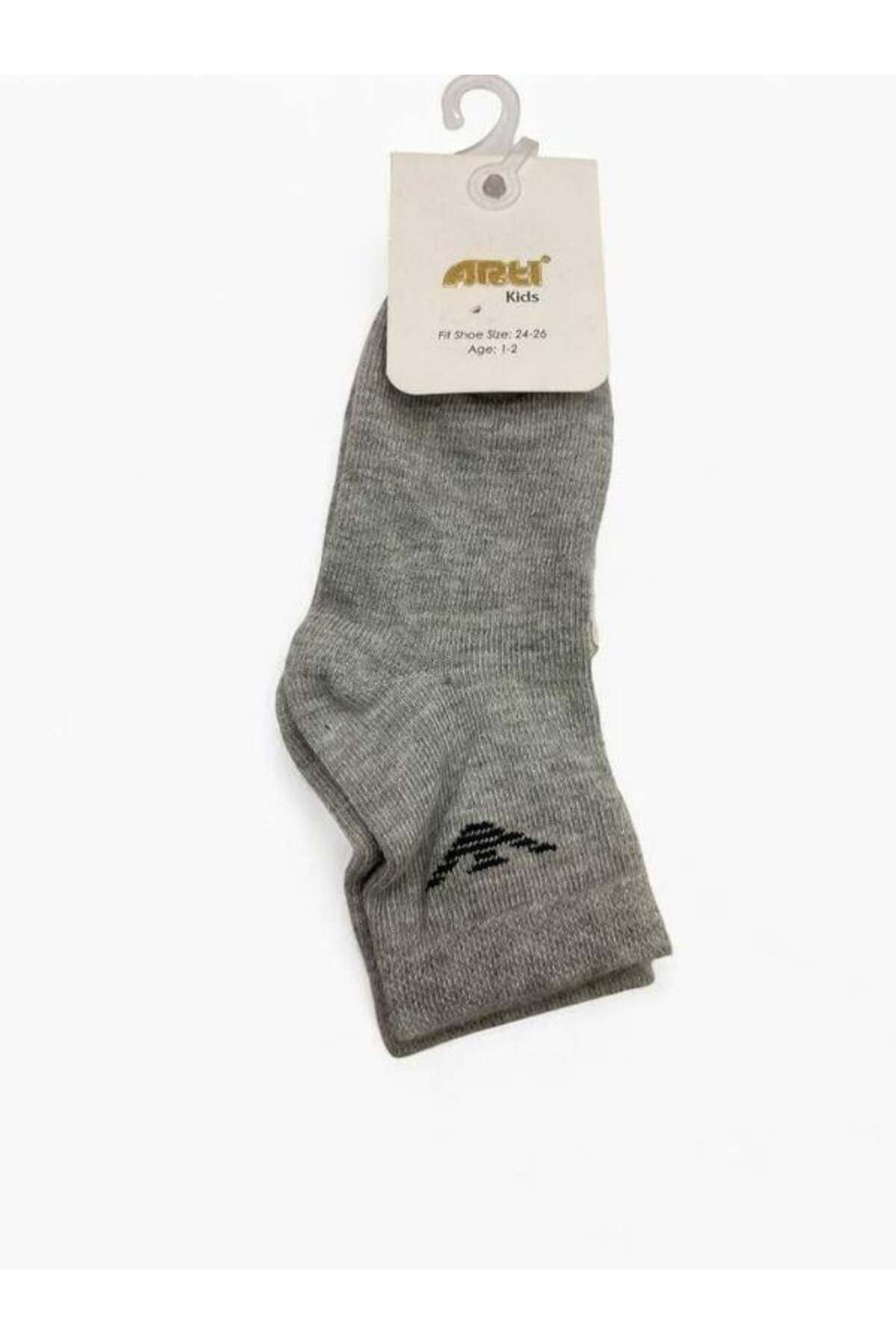 Zekids Șosete Din Bumbac Cu Cusătură Simplă Pentru Băiat Masculin - 9-10 ani
