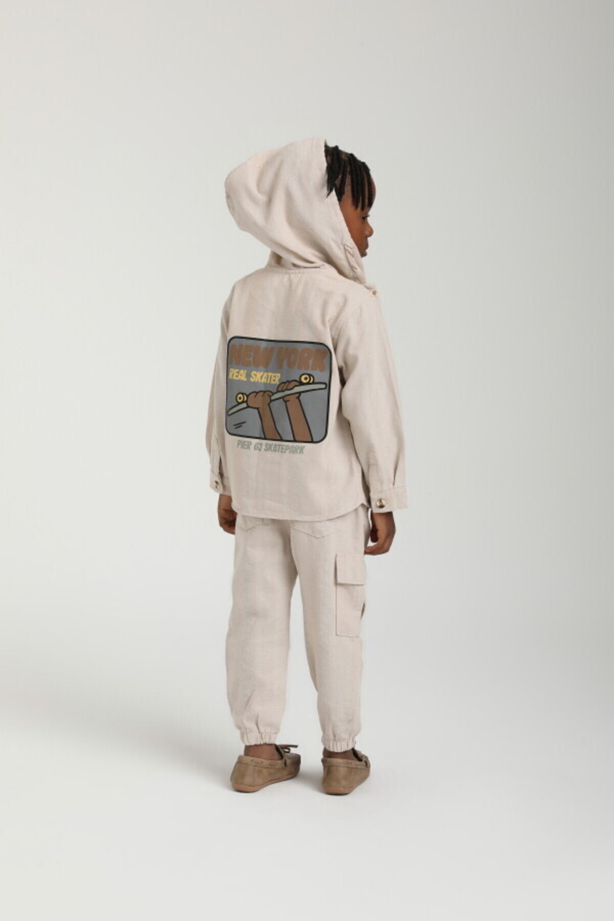 xo kids moda Erkek Çocuk Gömlek 1-4 Yaş 2534 fotoğrafı 3 (önizleme)