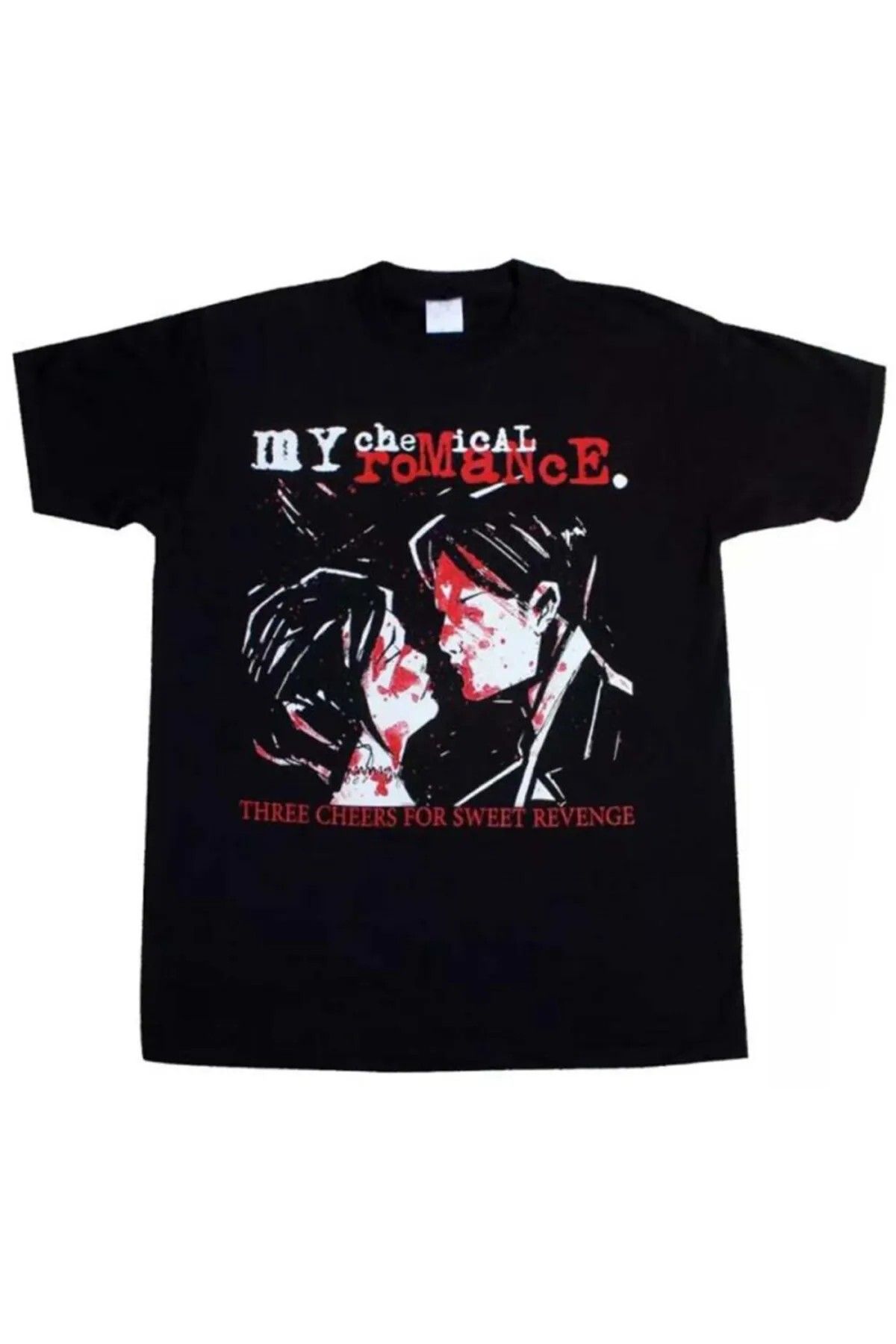 DEEFWEAR My Chemical Romance Three Cheers For Sweet Revenge Siyah Unisex T-shirt