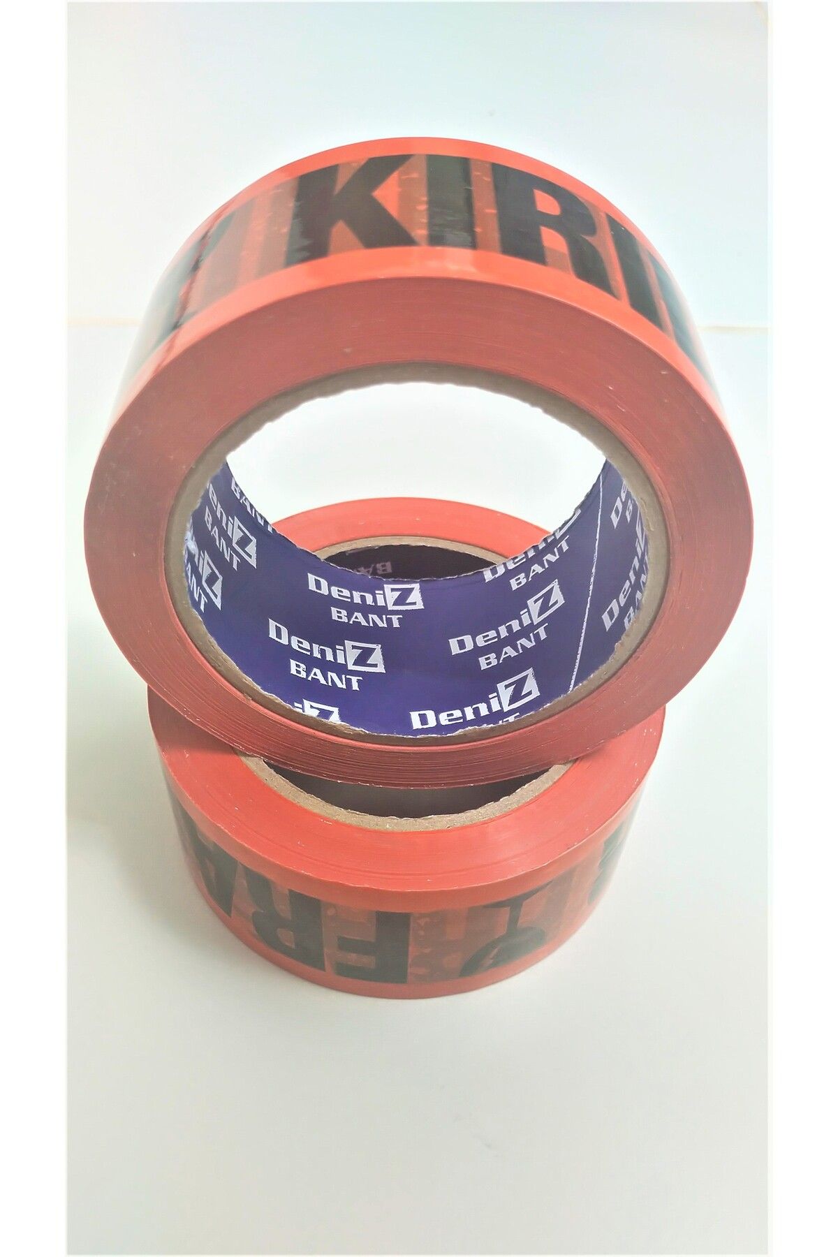 shop Deniz bant tape Dikkat Kırılır Fragile Baskılı Turuncu Koli Bandı 45mmX100 metre - (6 Adet)