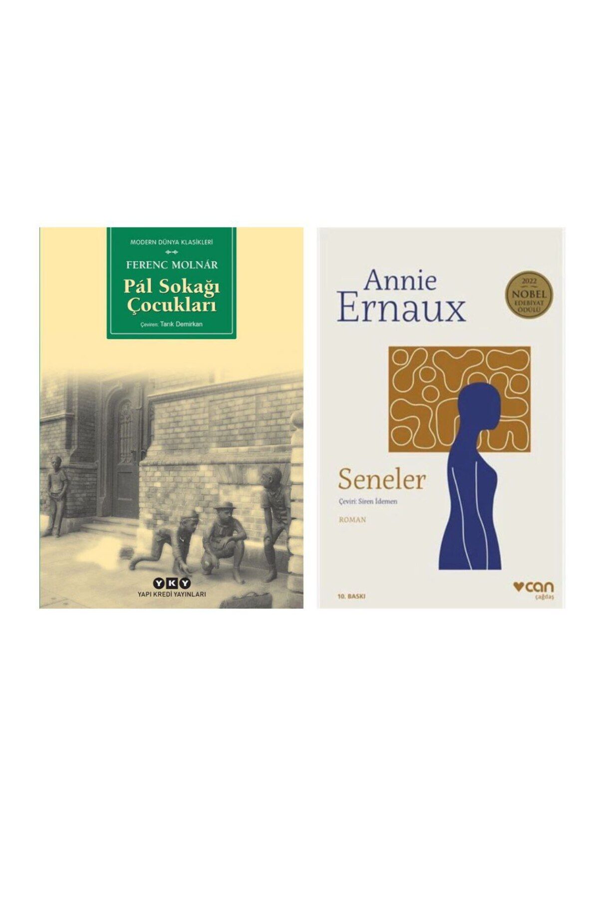 Yapı Kredi Yayınları Pal Sokağı Çocukları Ferenc Molnar - Seneler - Annie Ernaux