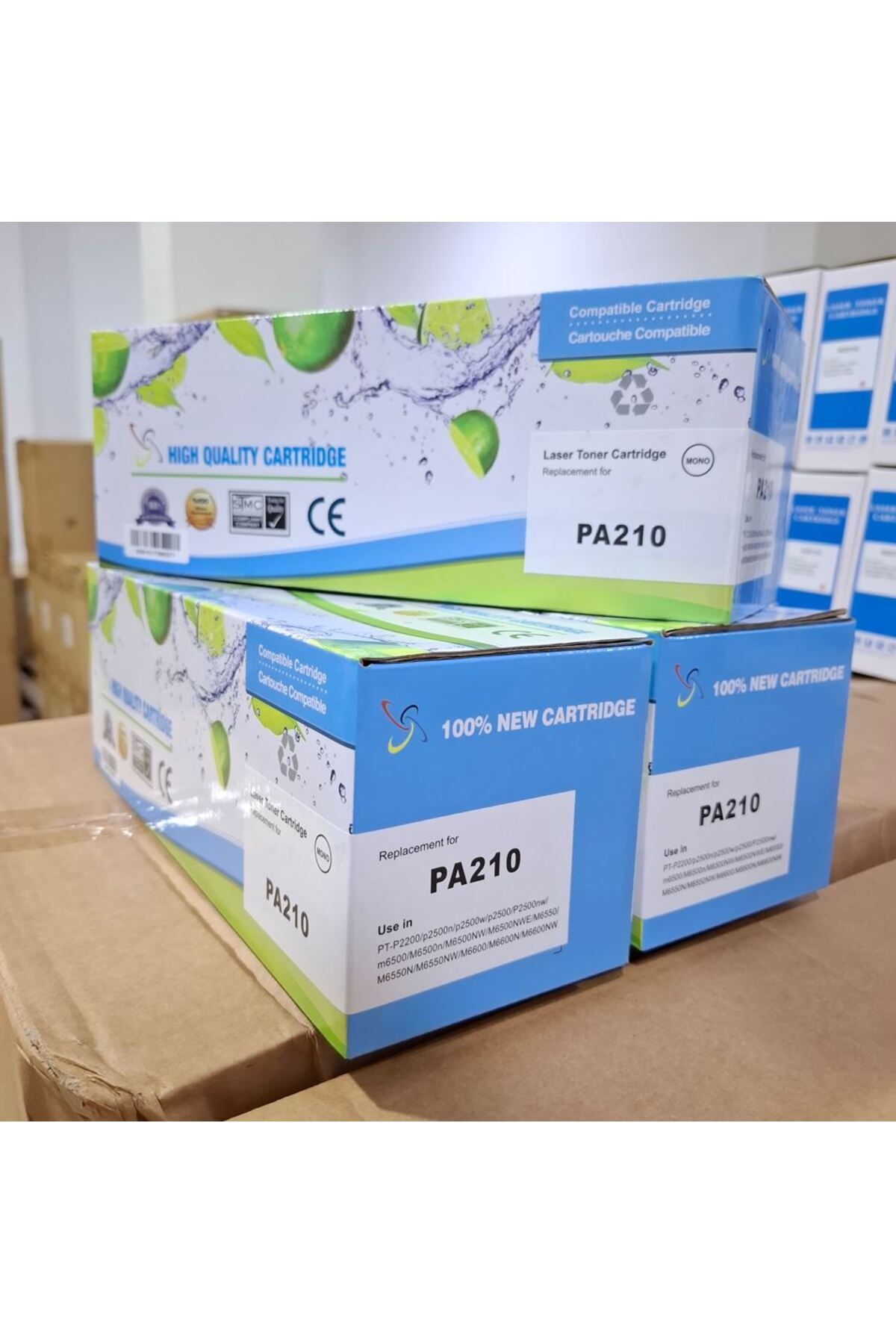 VİZYON (3'lü Set) PA210 TONER CARTRIDGE