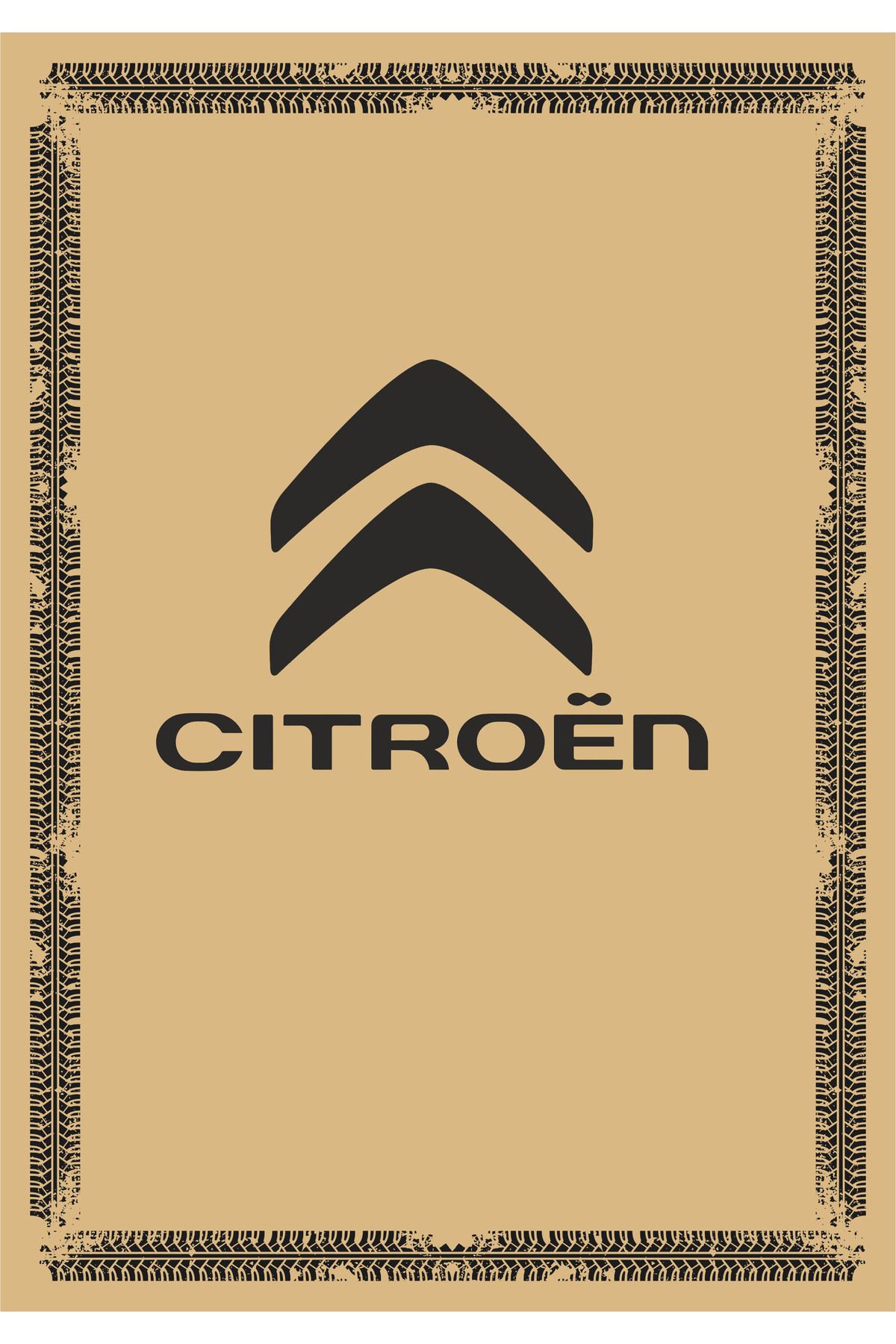 Universal Paspas Kağıdı Citroen Logolu 100 Ad. 35X50 cm