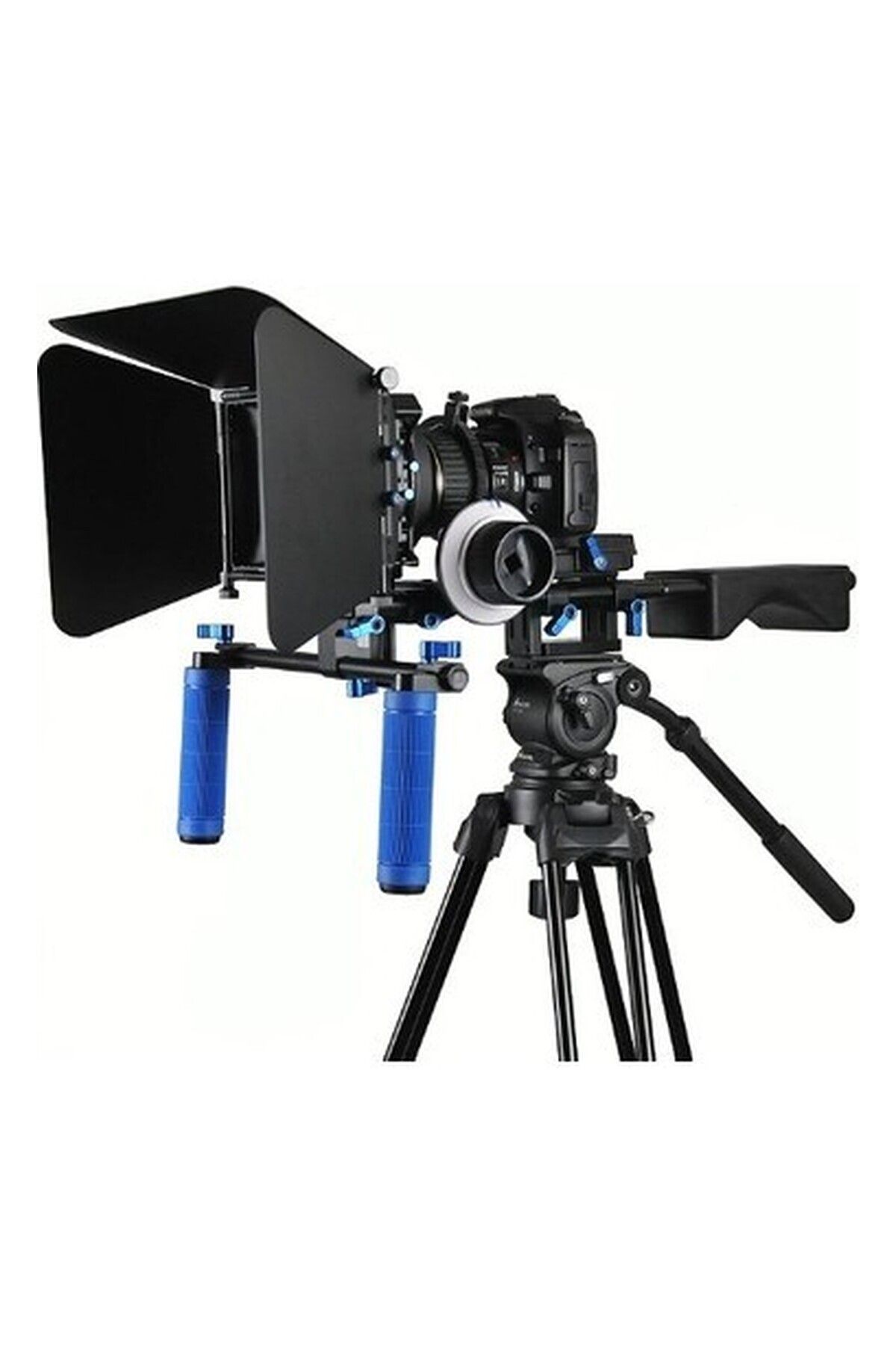 Shanghai Ring Dslr Film Seti Rig Rl-04 + Followfoucs F3 + Mattebox M3