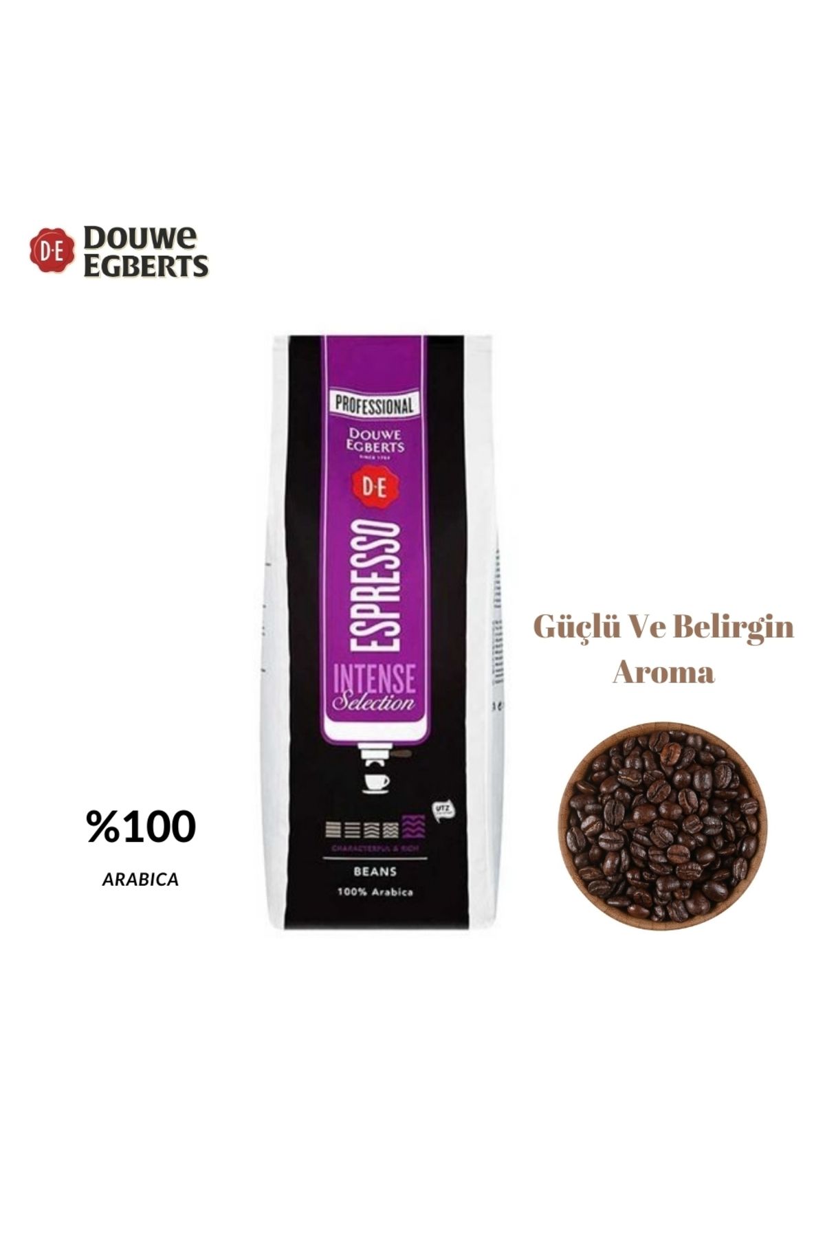 Douwe Egberts Espresso Intense Selection Çekirdek Kahve 1 kg