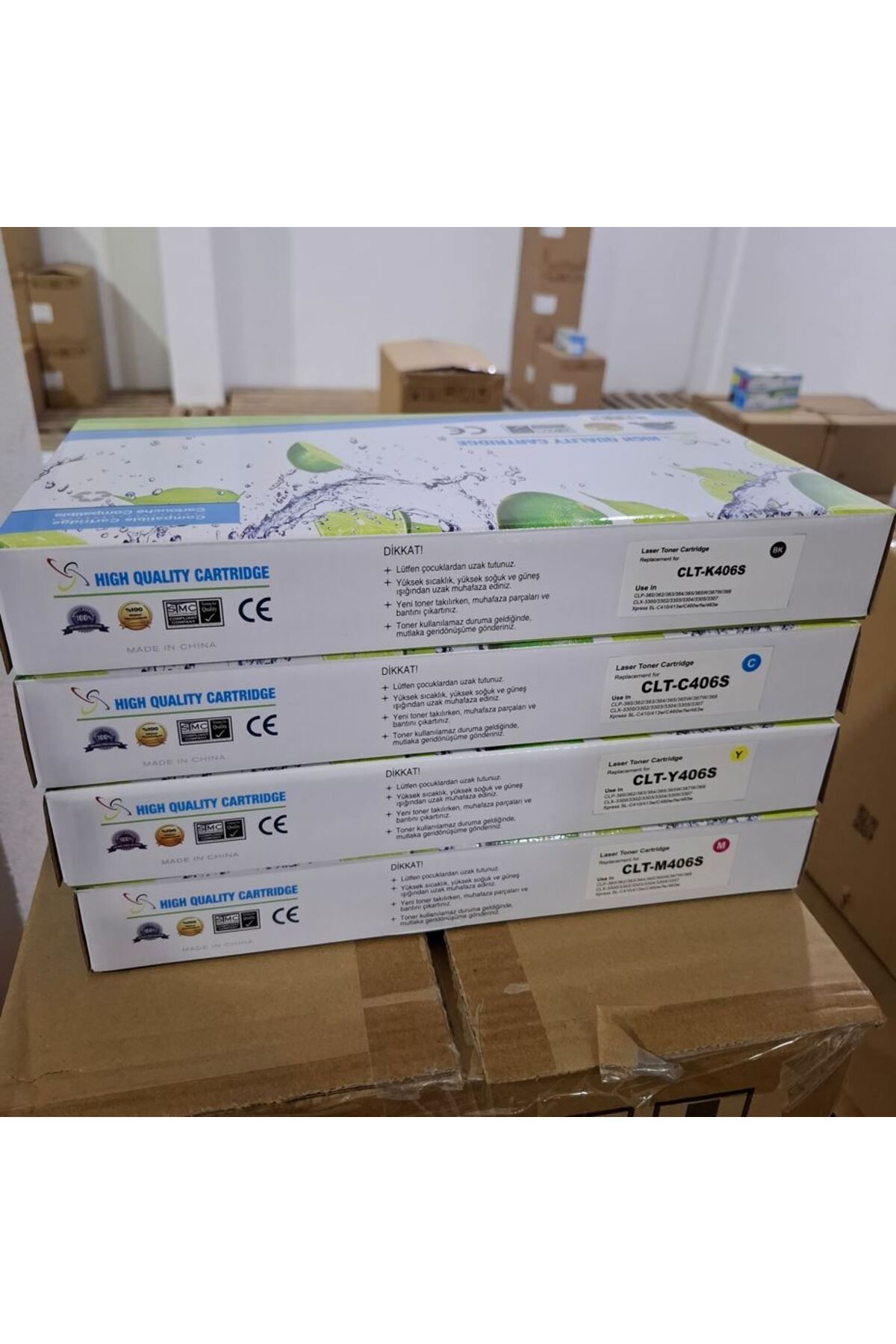 VİZYON CLT-K404S TONER 1Tkm. 4 Renk