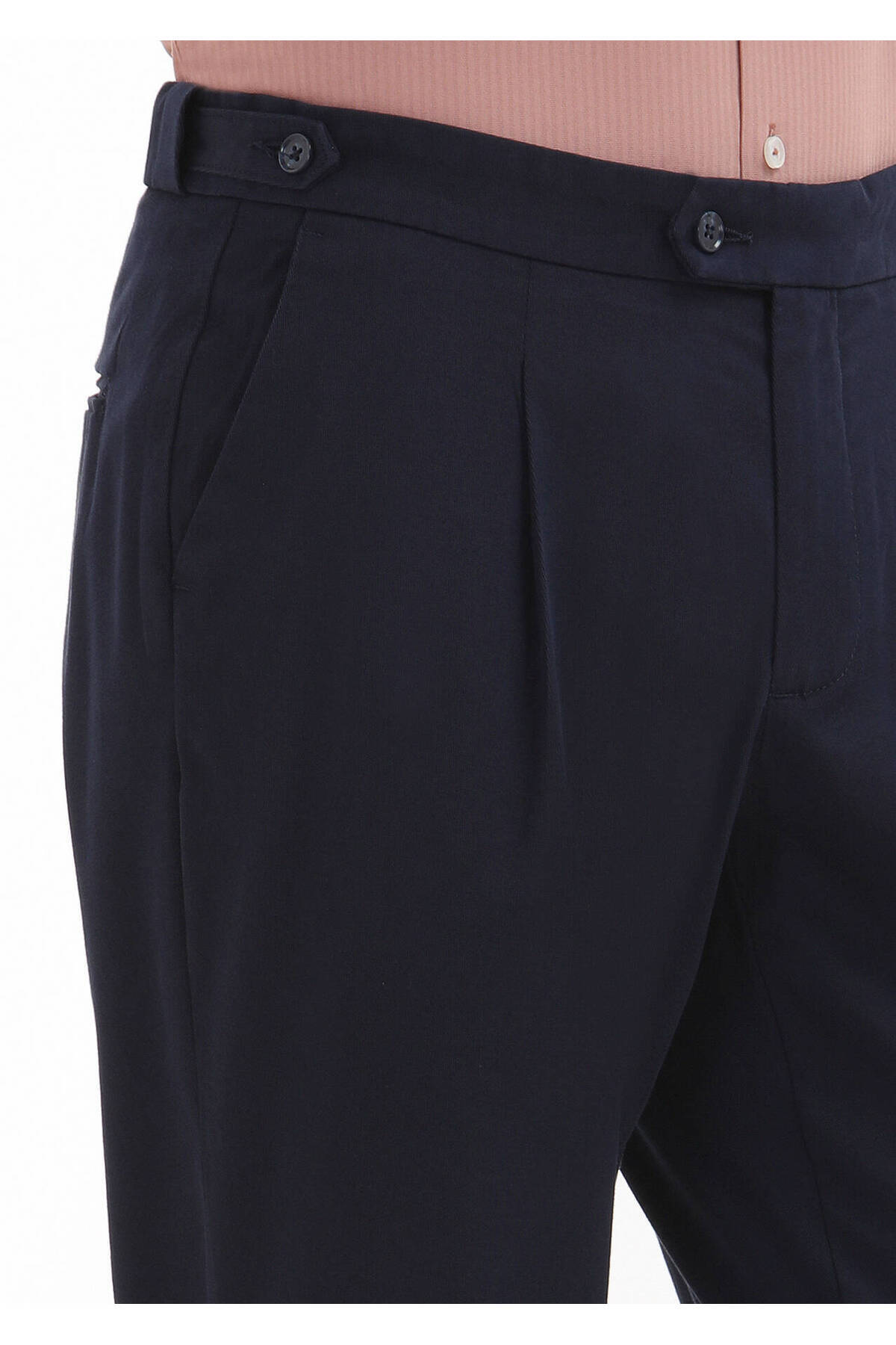 Ramsey-Lässige Hose aus Baumwollmischung im Carrot Fit 3