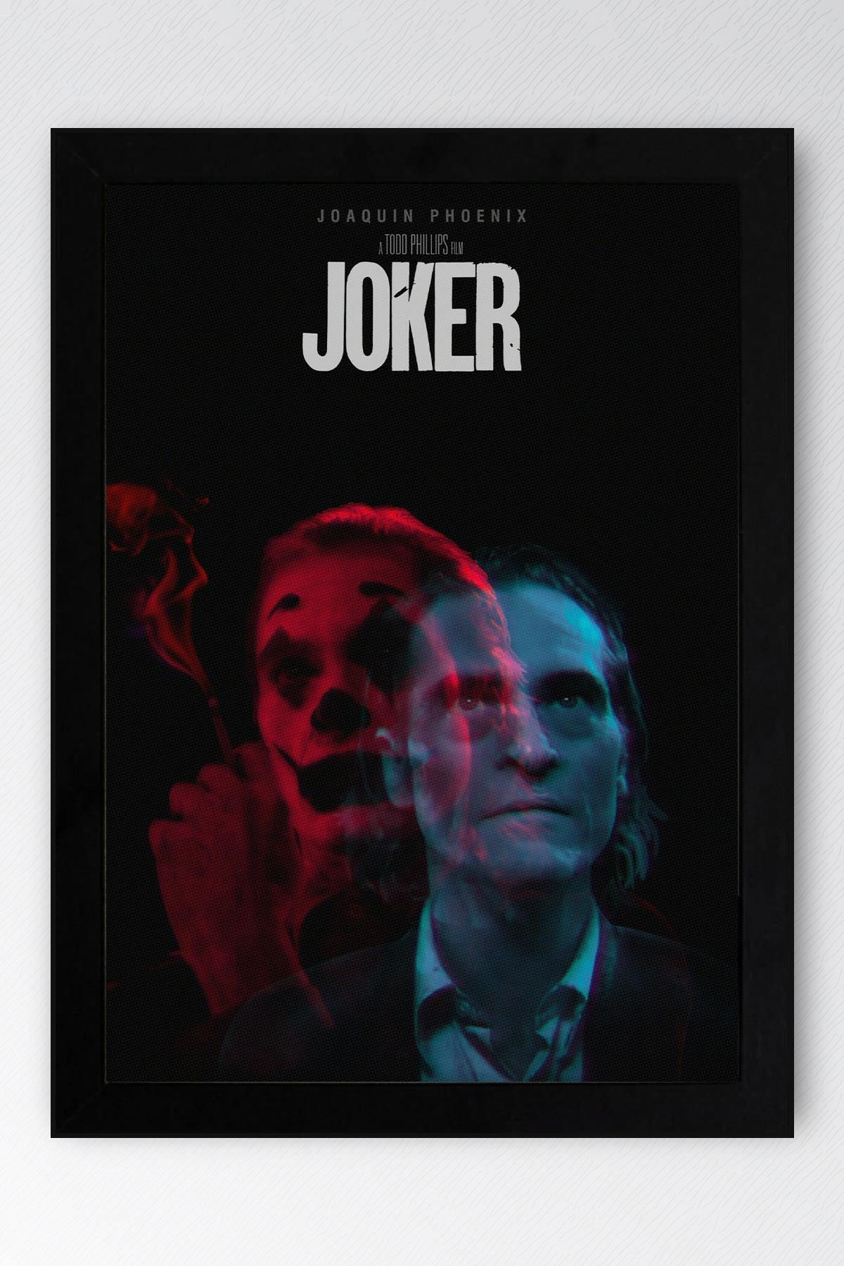 Saturn Joker Çerçeveli Tablo - Film Posteri Tablo