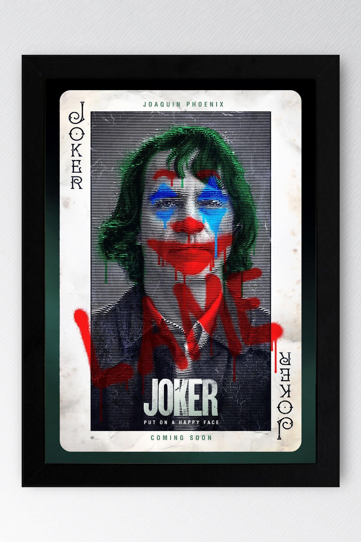 Saturn Joker Çerçeveli Tablo - Film Posteri Tablo