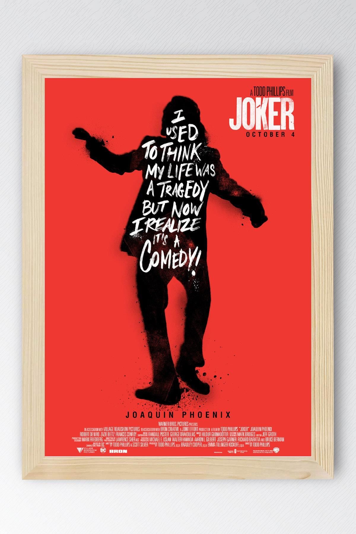 Saturn Joker Çerçeveli Tablo - Film Posteri Tablo