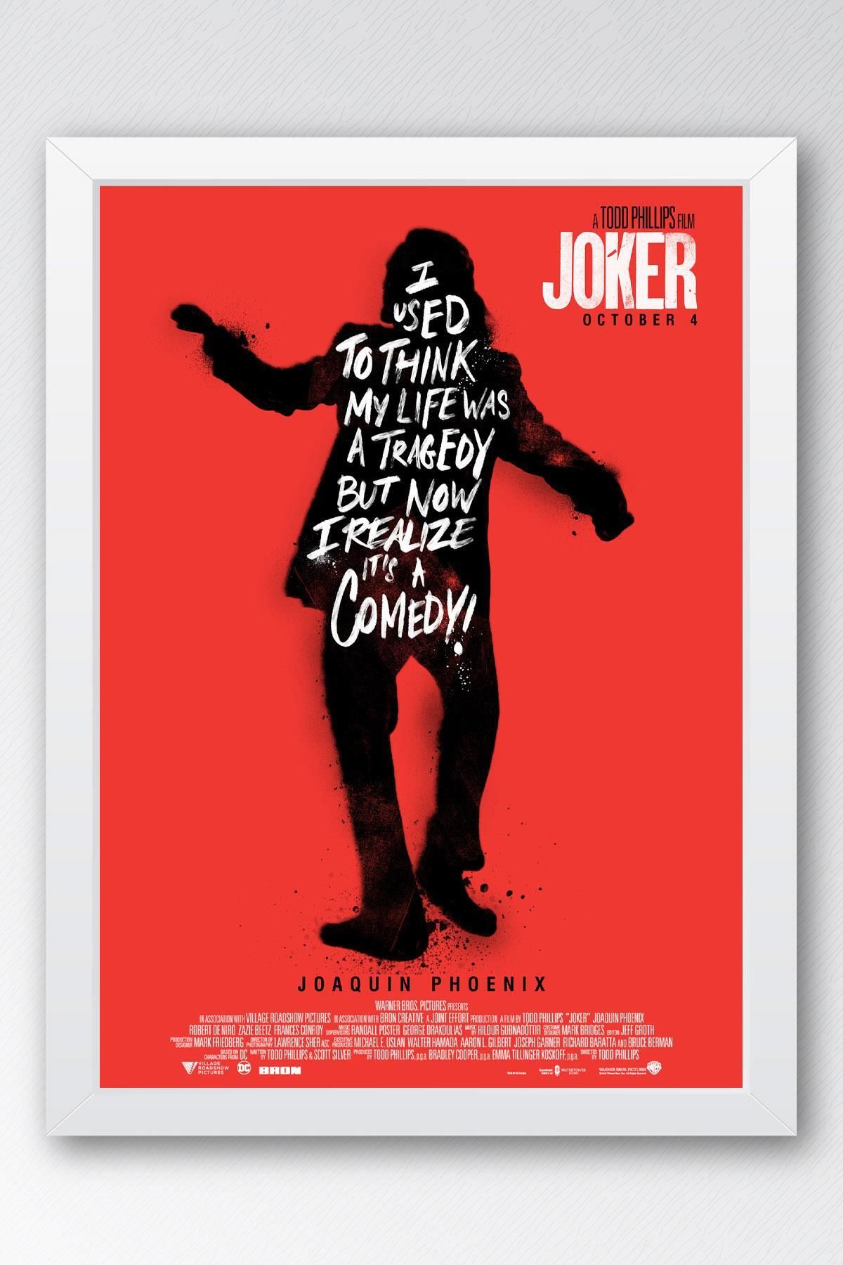 Saturn Joker Çerçeveli Tablo - Film Posteri Tablo