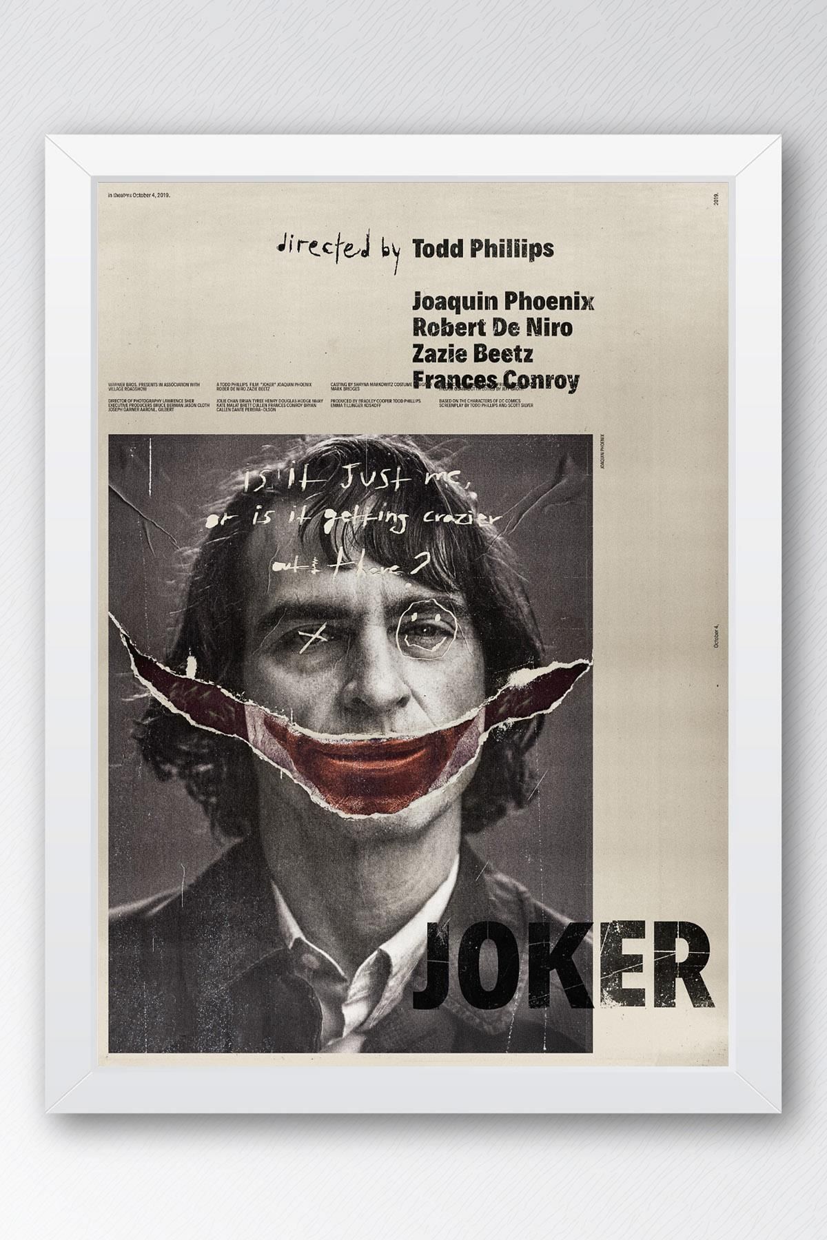 Saturn Joker Çerçeveli Tablo - Film Posteri Tablo