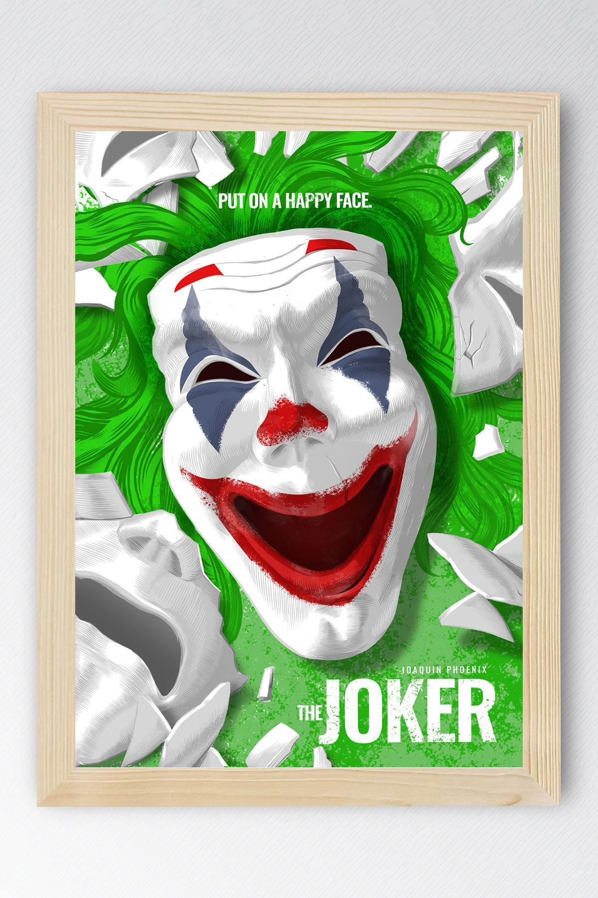 Saturn Joker Çerçeveli Tablo - Film Posteri Tablo