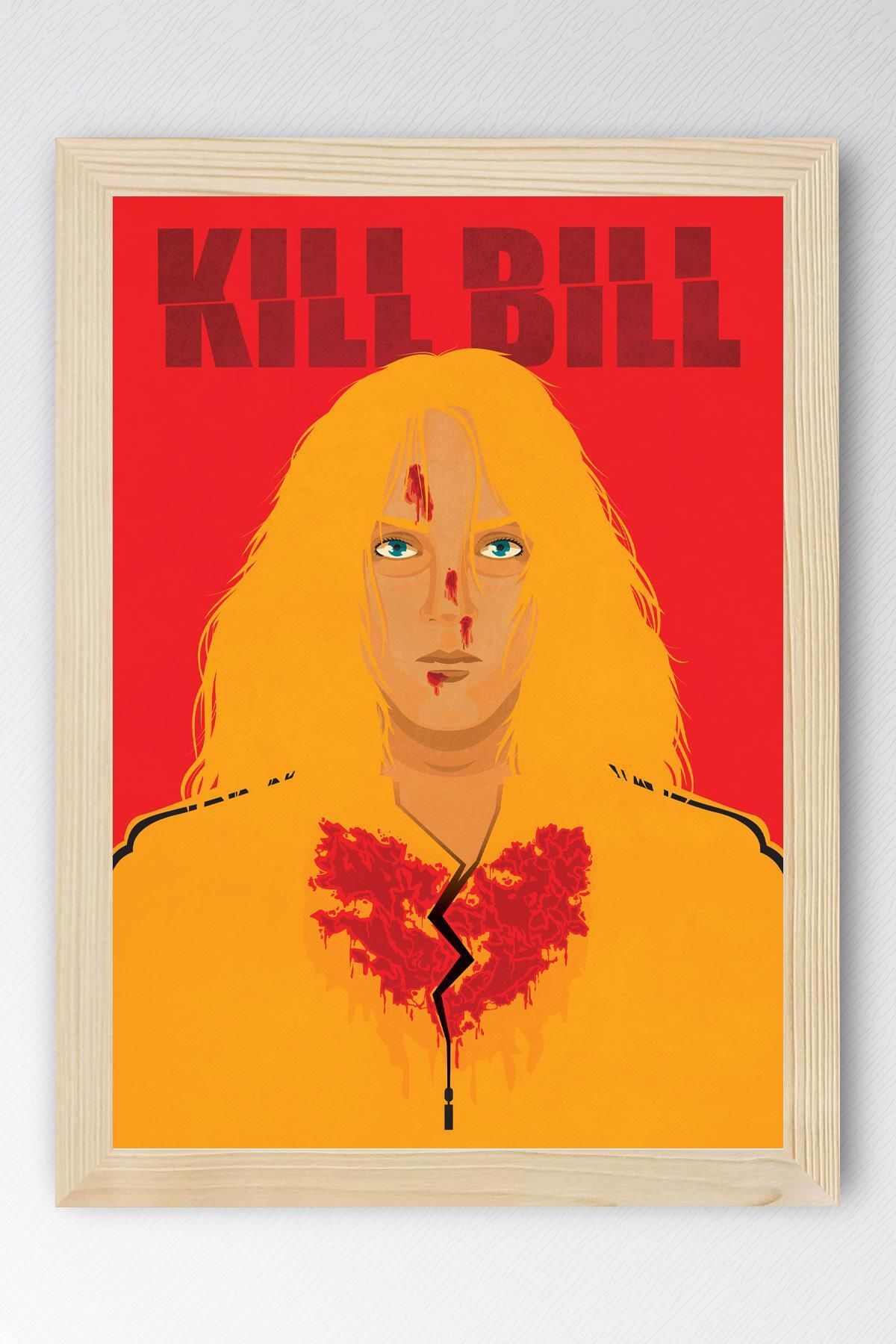 Saturn Kill Bill Çerçeveli Tablo - Film Posteri Tablo