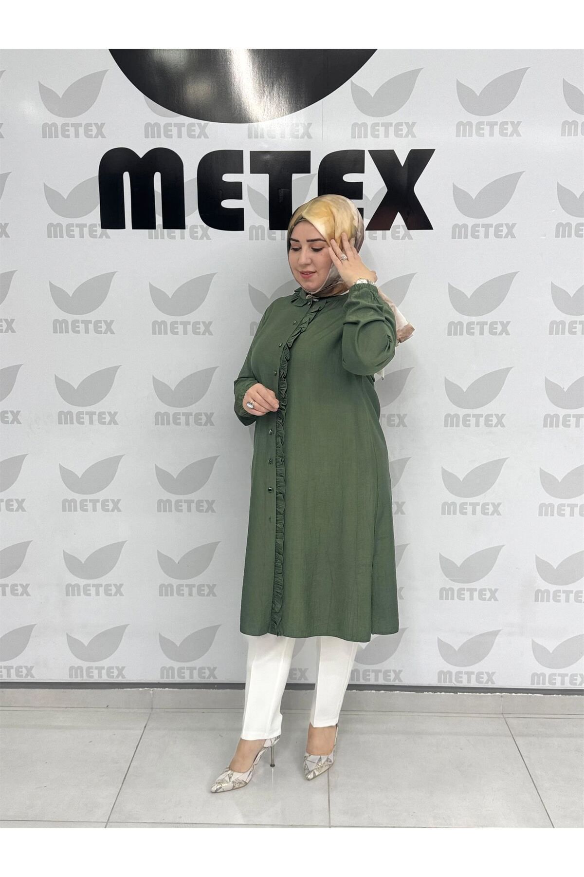 METEX KETEN CEPLİ GÖMLEK