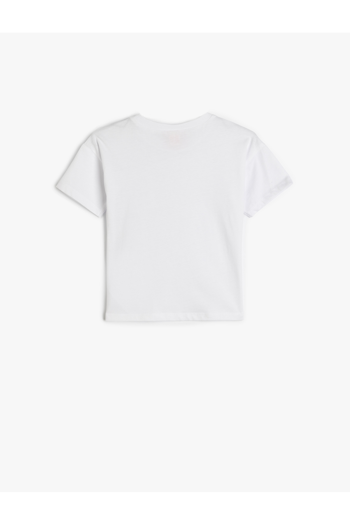 Koton Pamuklu Kısa Kollu Cep Detaylı Bisiklet Yaka Basic Tişört fotoğrafı 2 (önizleme)